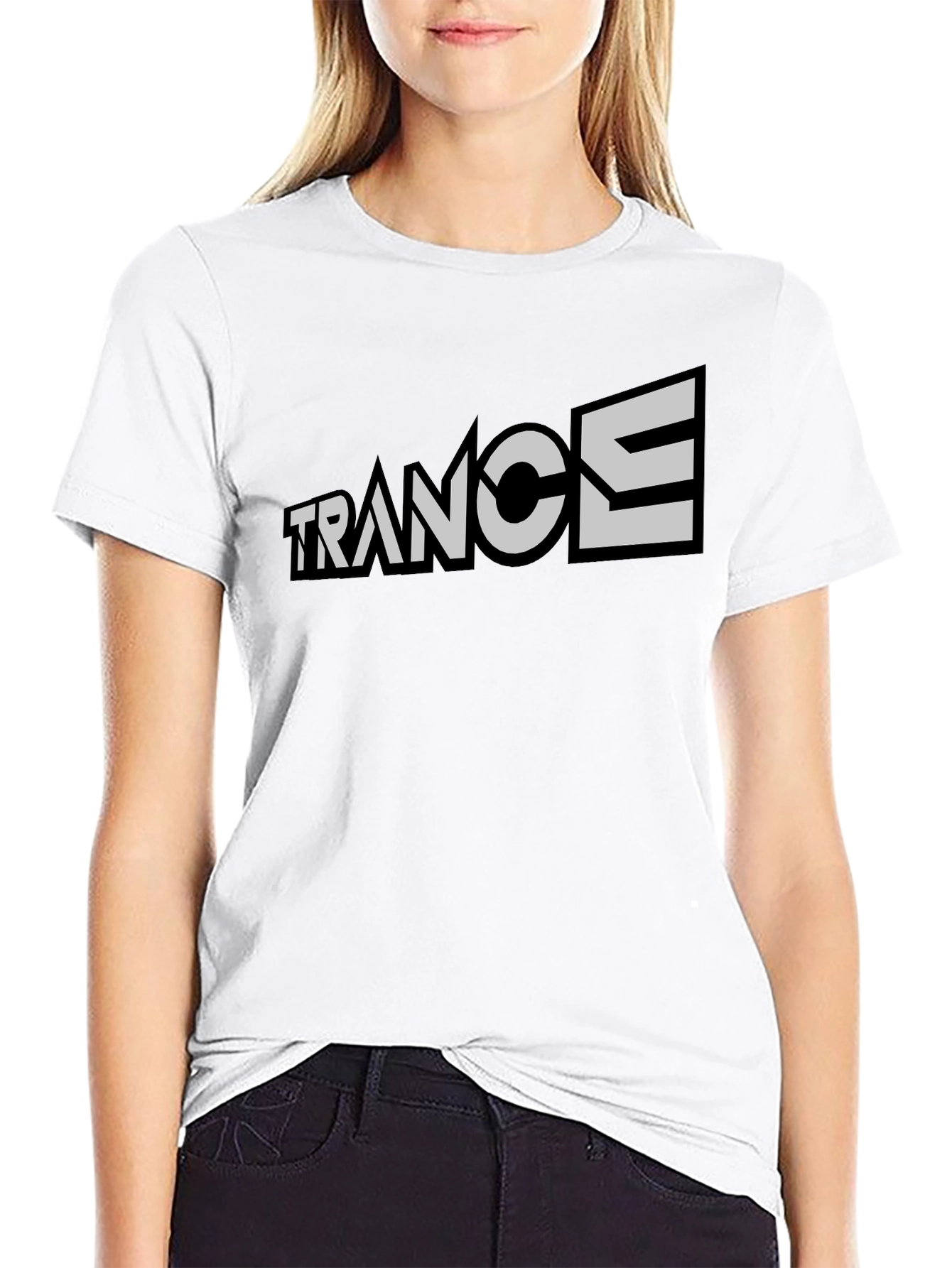 Trance Music Graphic T-Shirt - Black