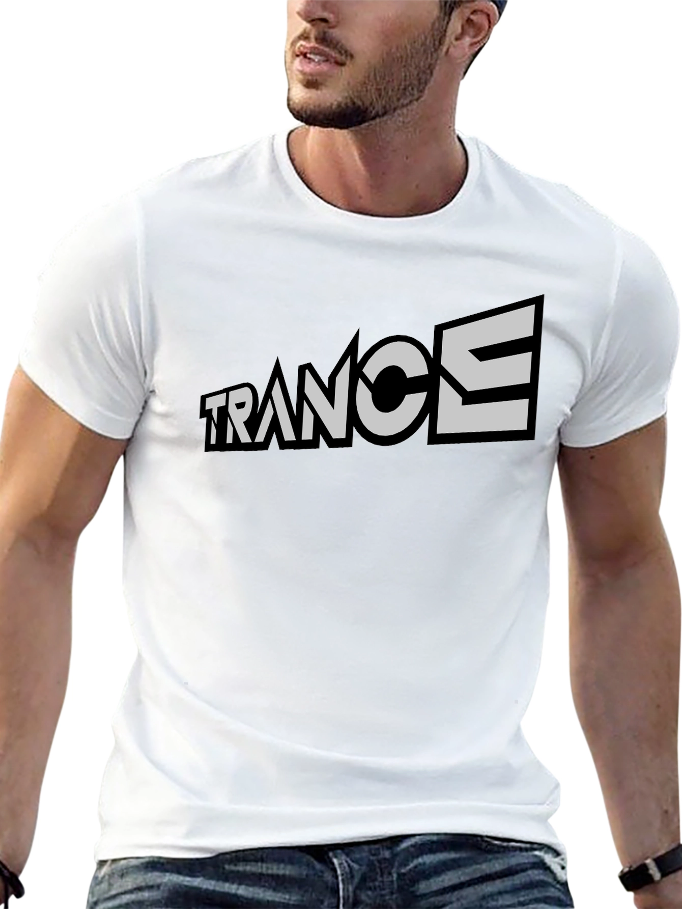 Trance Music Graphic T-Shirt - Black