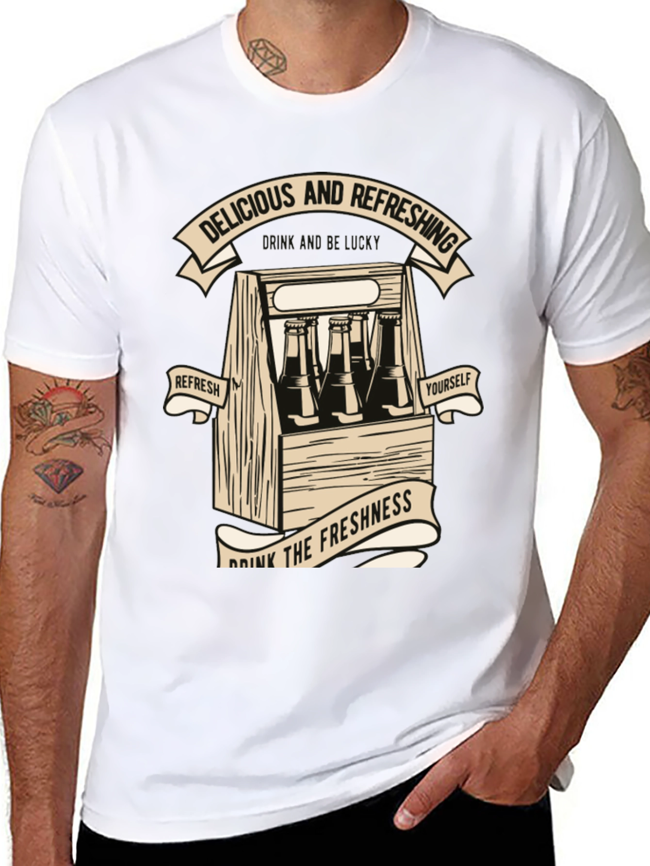 Delicious & Refreshing Graphic T-Shirt