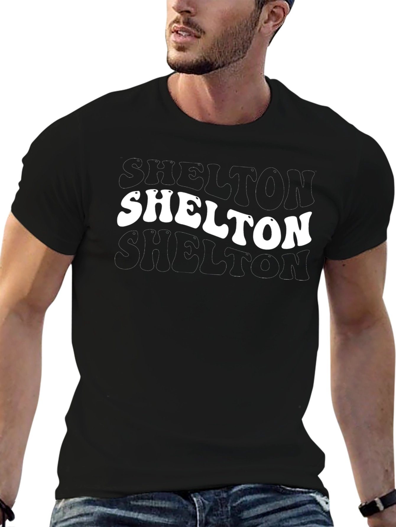 Retro Shelton Graphic T-Shirt