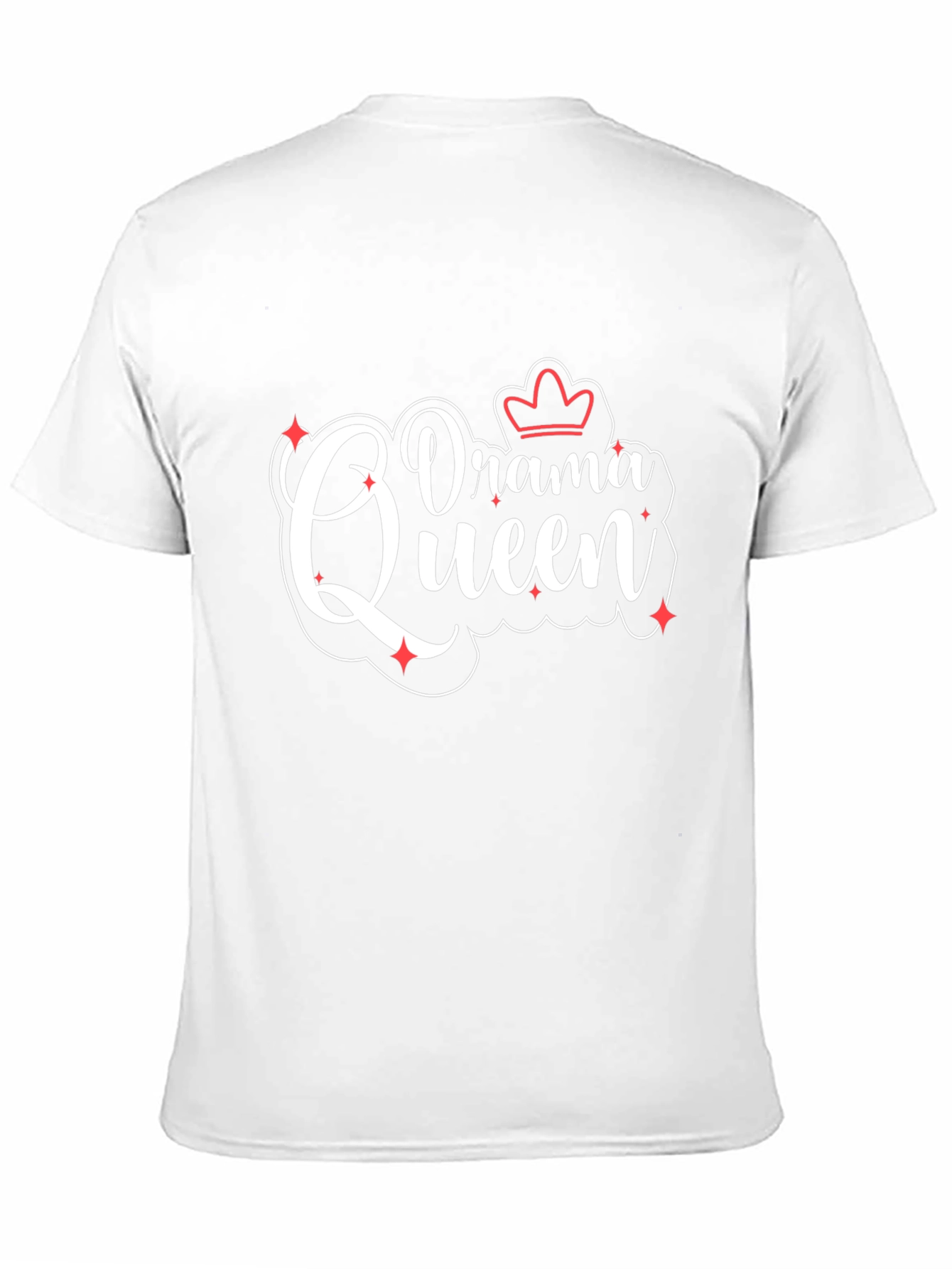 Drama Queen T-Shirt - Black Cotton Tee