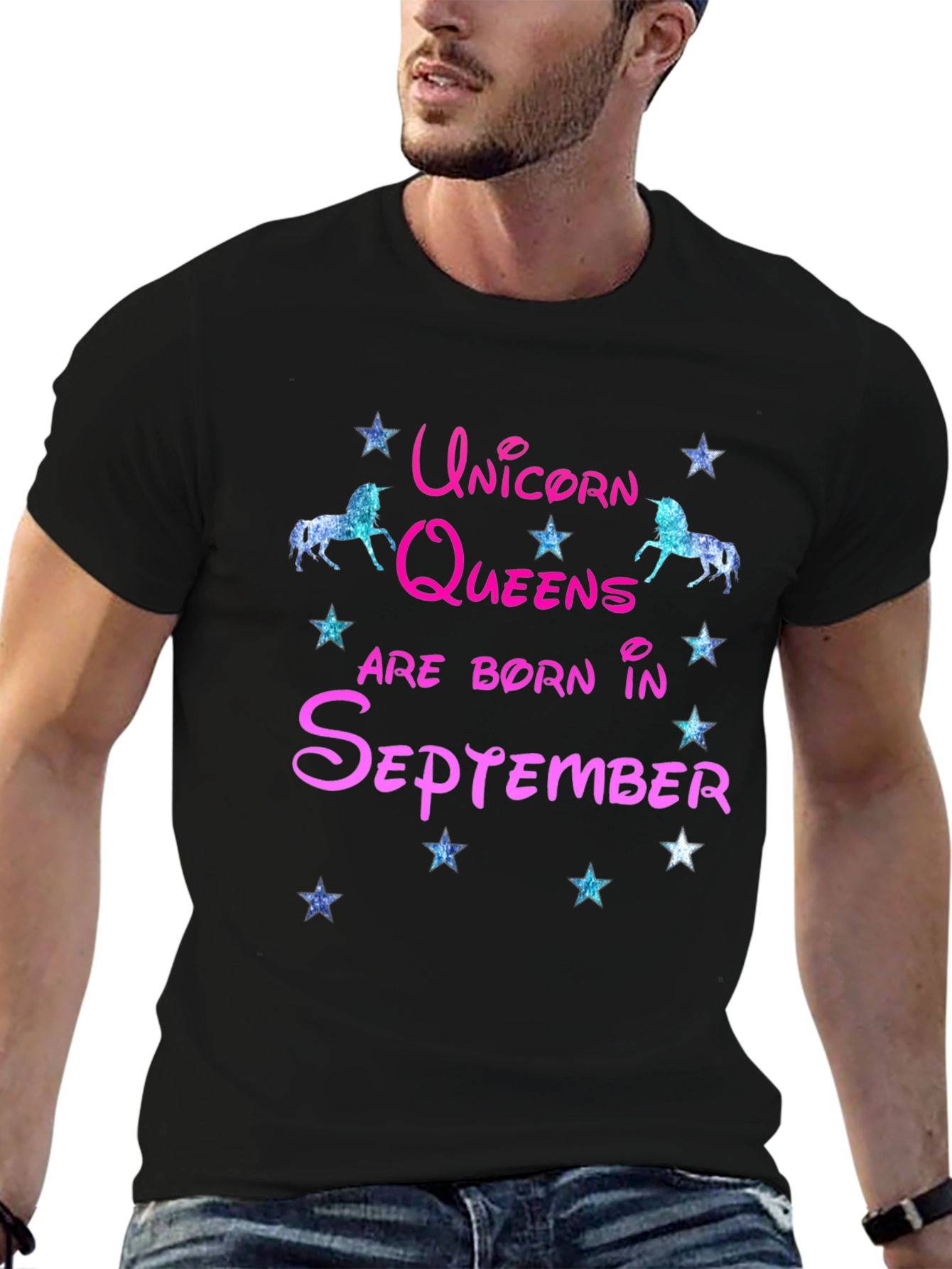 Unicorn Queens September Birthday T-Shirt