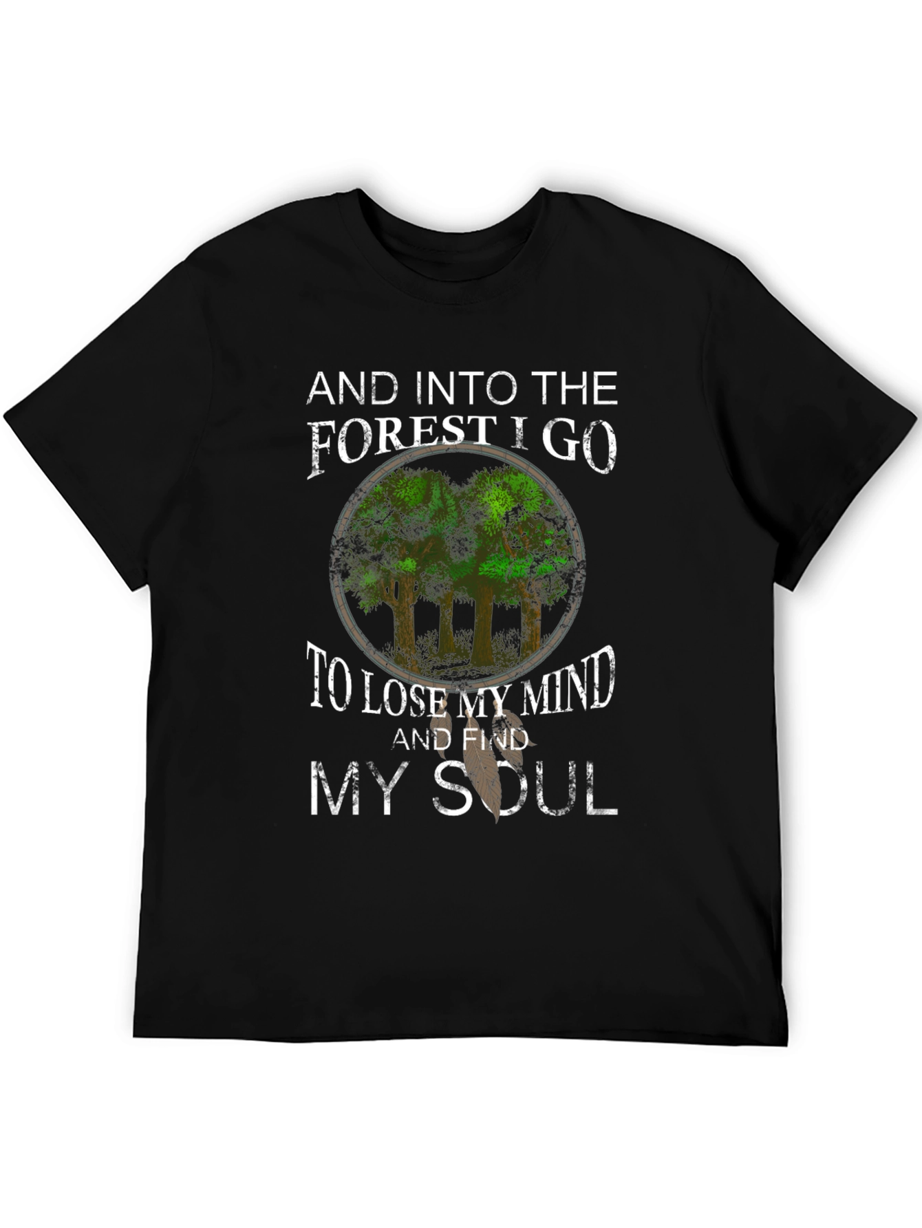 Forest Soul Graphic T-Shirt - Nature Lover Tee