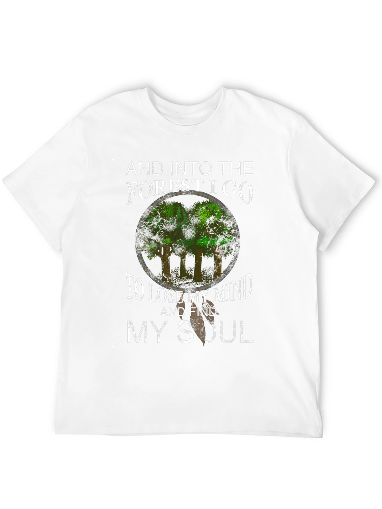 Forest Soul Graphic T-Shirt - Nature Lover Tee
