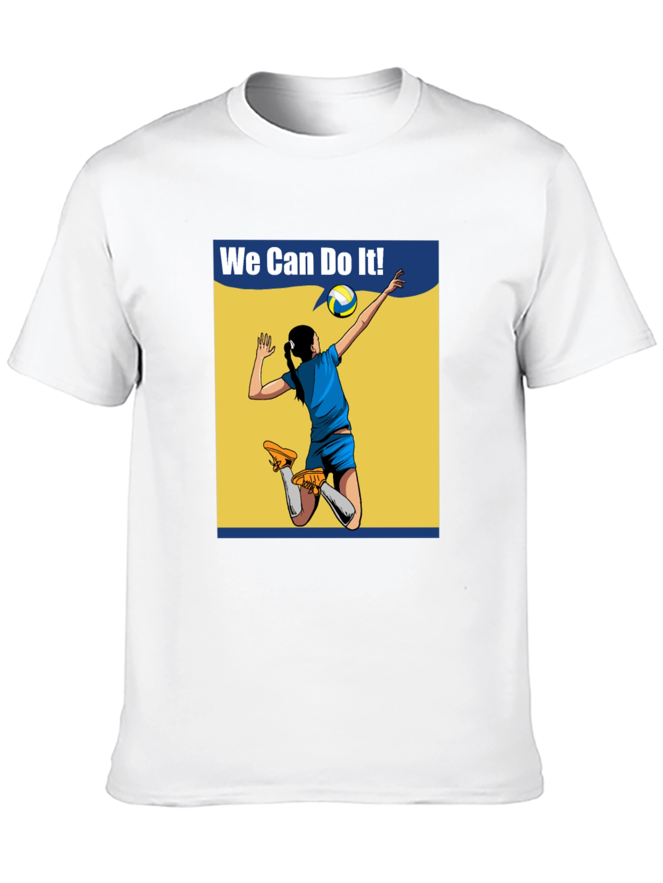 We Can Do It! Volleyball Graphic T-Shirt