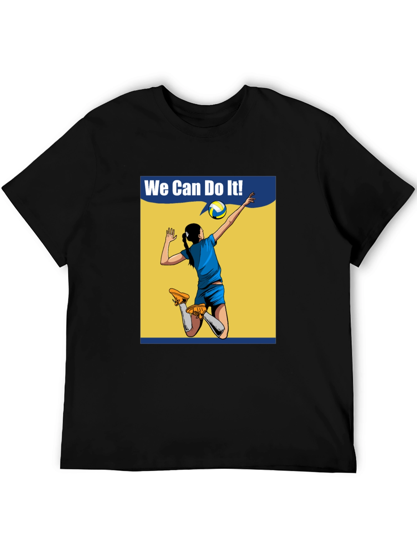 We Can Do It! Volleyball Graphic T-Shirt