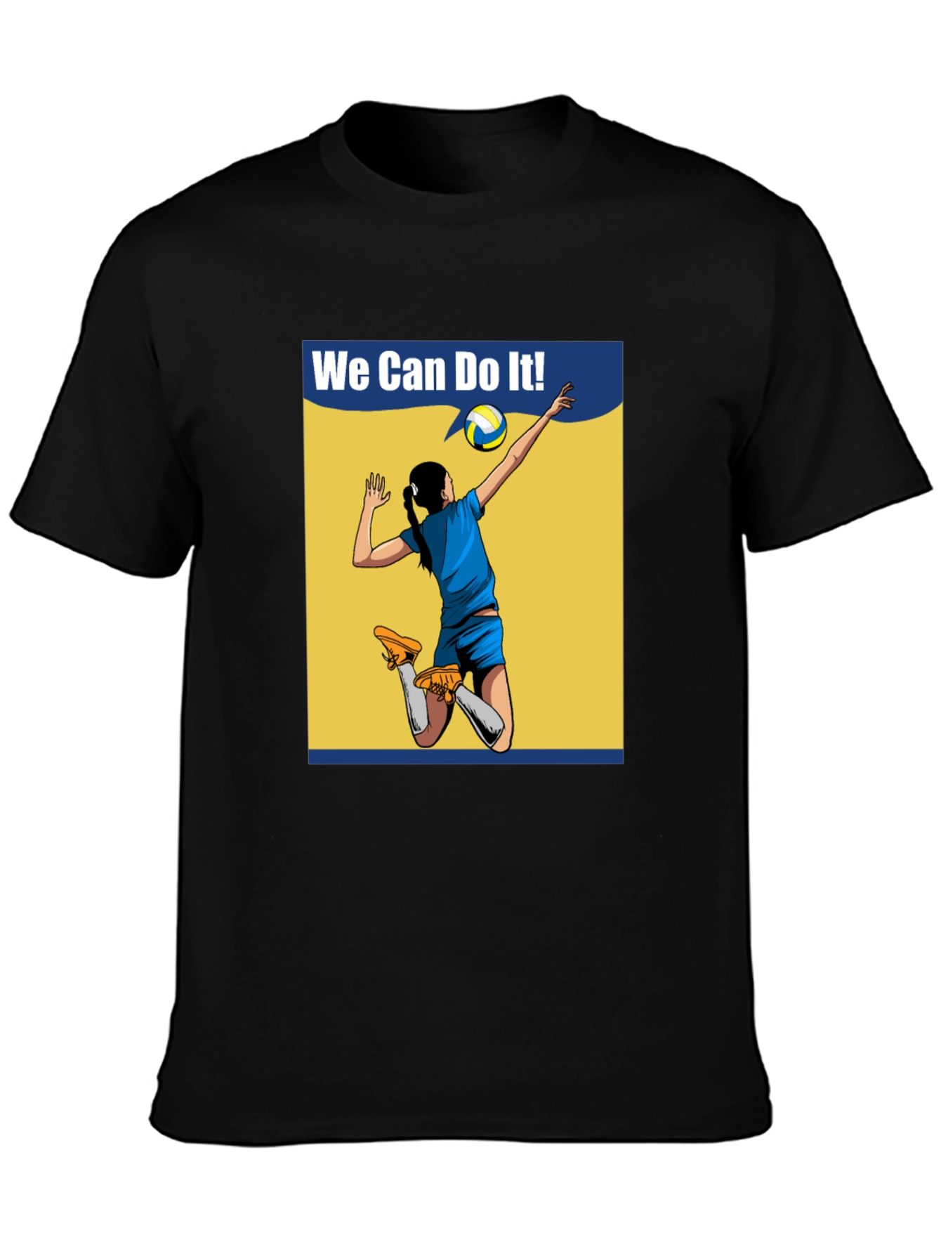 We Can Do It! Volleyball Graphic T-Shirt