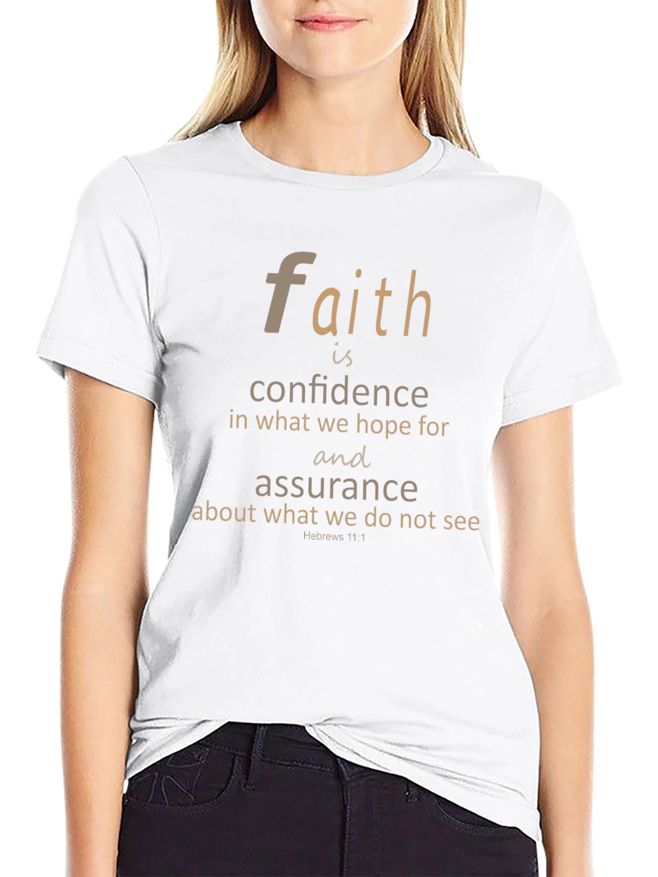 Faith Hebrews 11:1 T-Shirt
