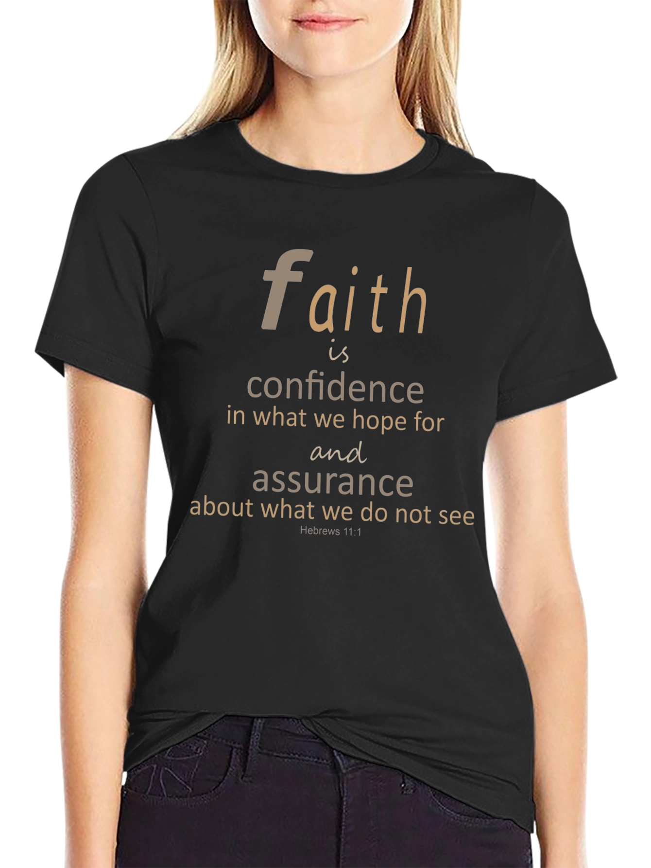 Faith Hebrews 11:1 T-Shirt