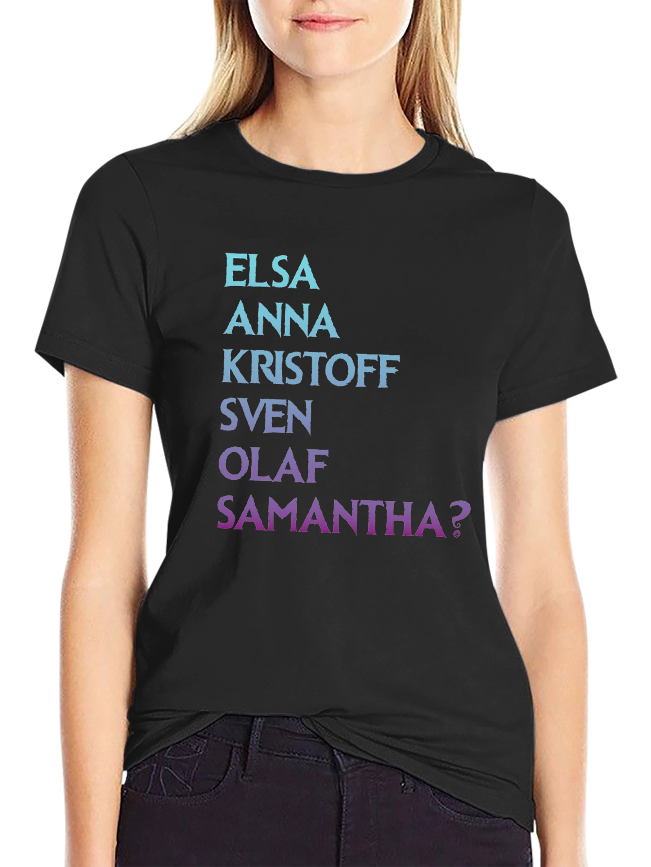 Frozen Characters T-Shirt: Elsa Anna Olaf & More!