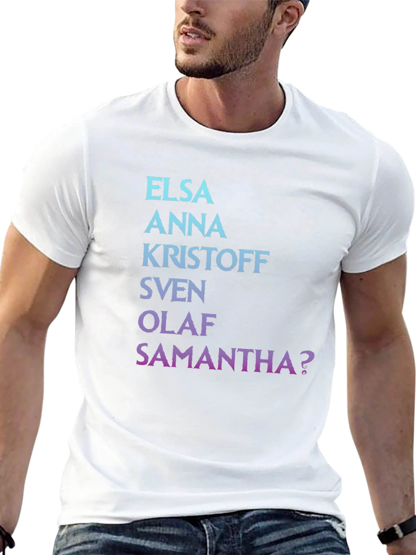 Frozen Characters T-Shirt: Elsa Anna Olaf & More!