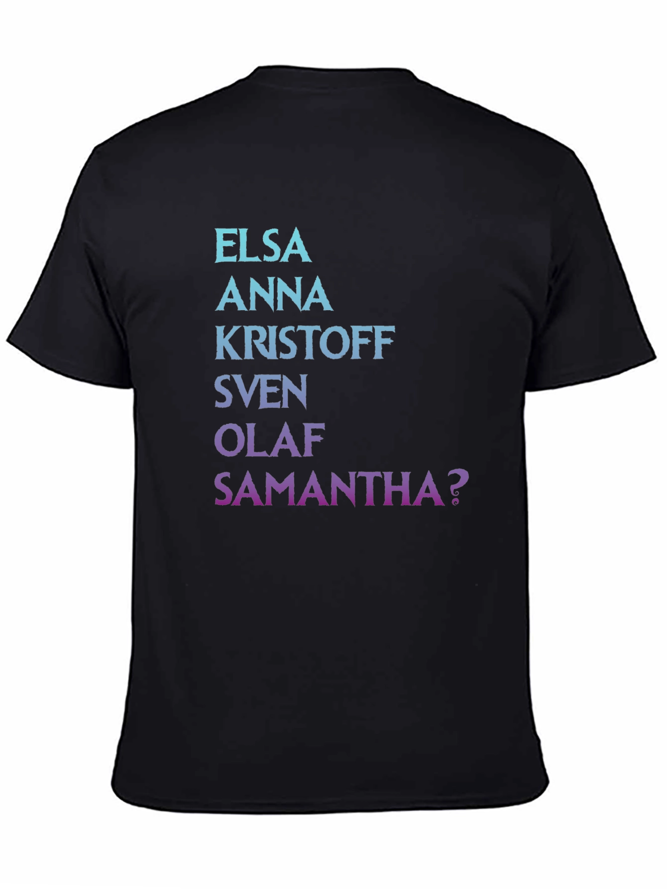 Frozen Characters T-Shirt: Elsa Anna Olaf & More!