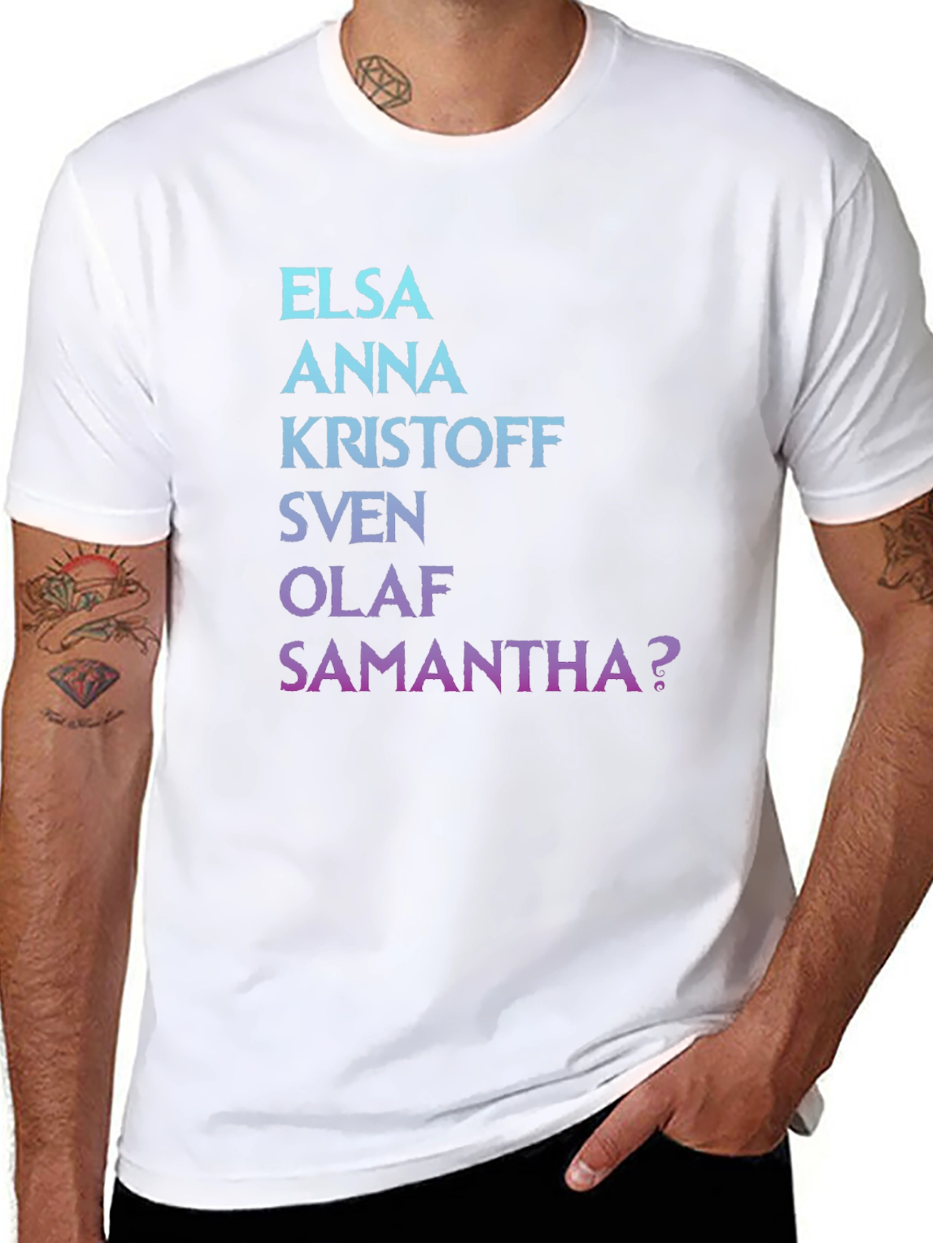 Frozen Characters T-Shirt: Elsa Anna Olaf & More!