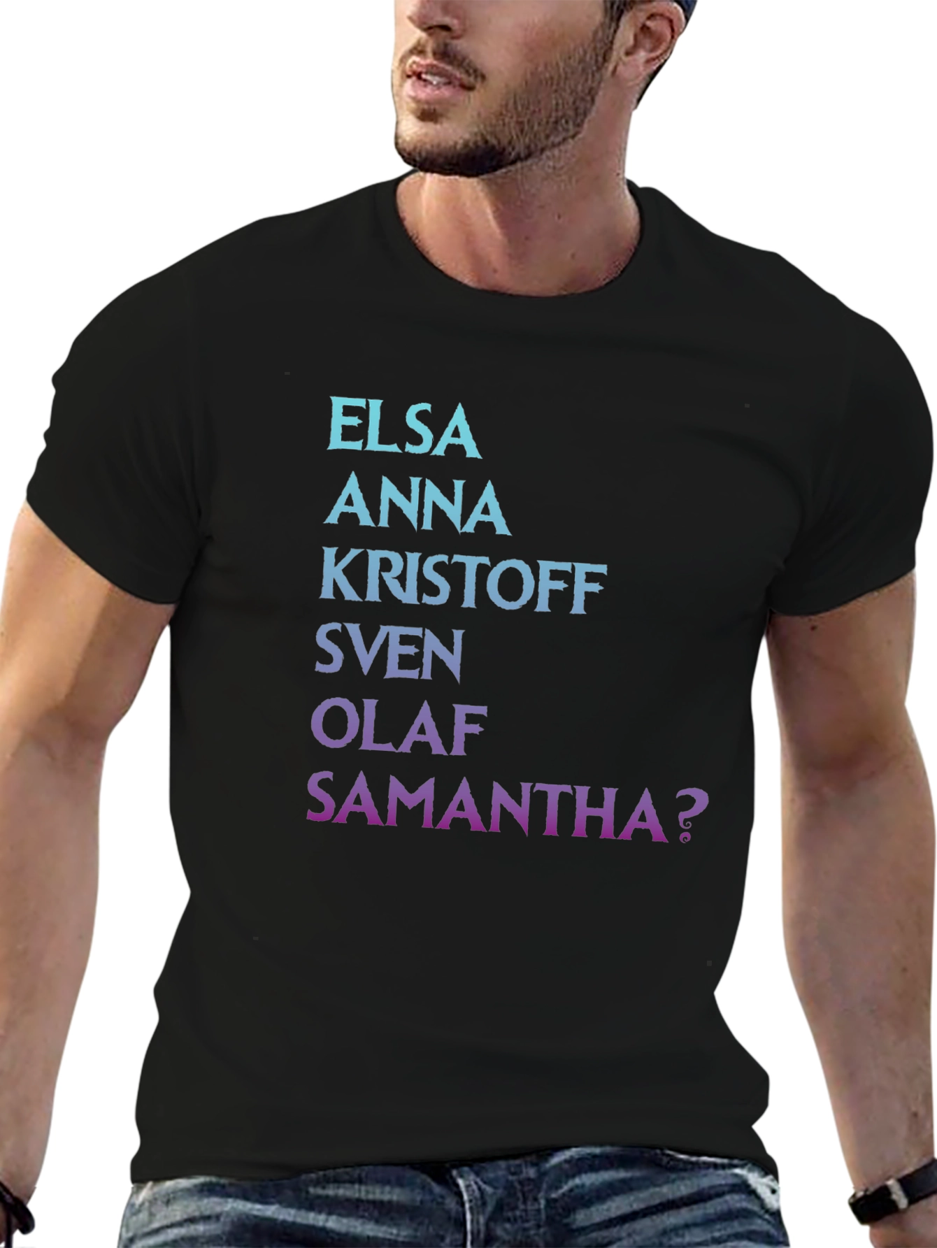 Frozen Characters T-Shirt: Elsa Anna Olaf & More!
