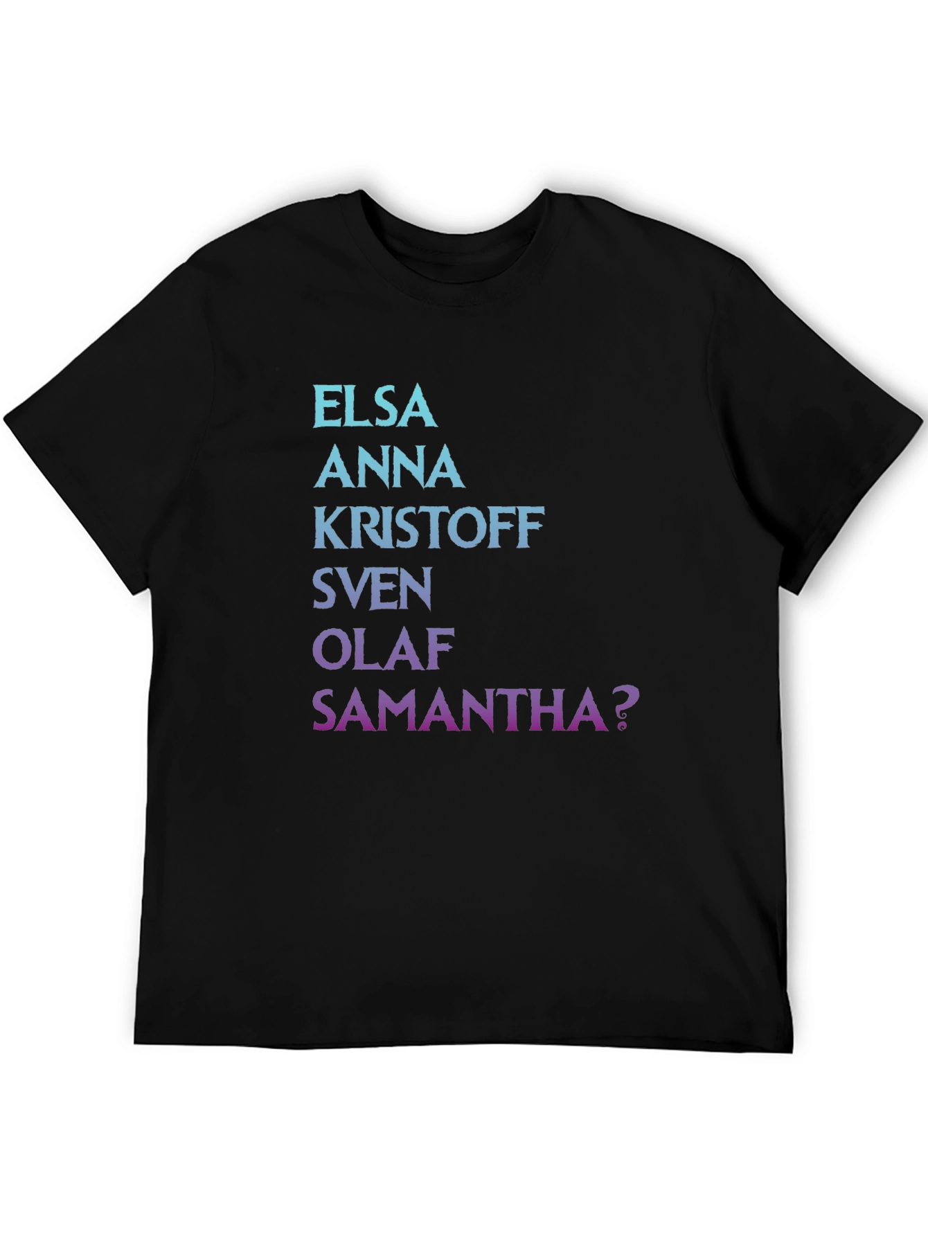 Frozen Characters T-Shirt: Elsa Anna Olaf & More!