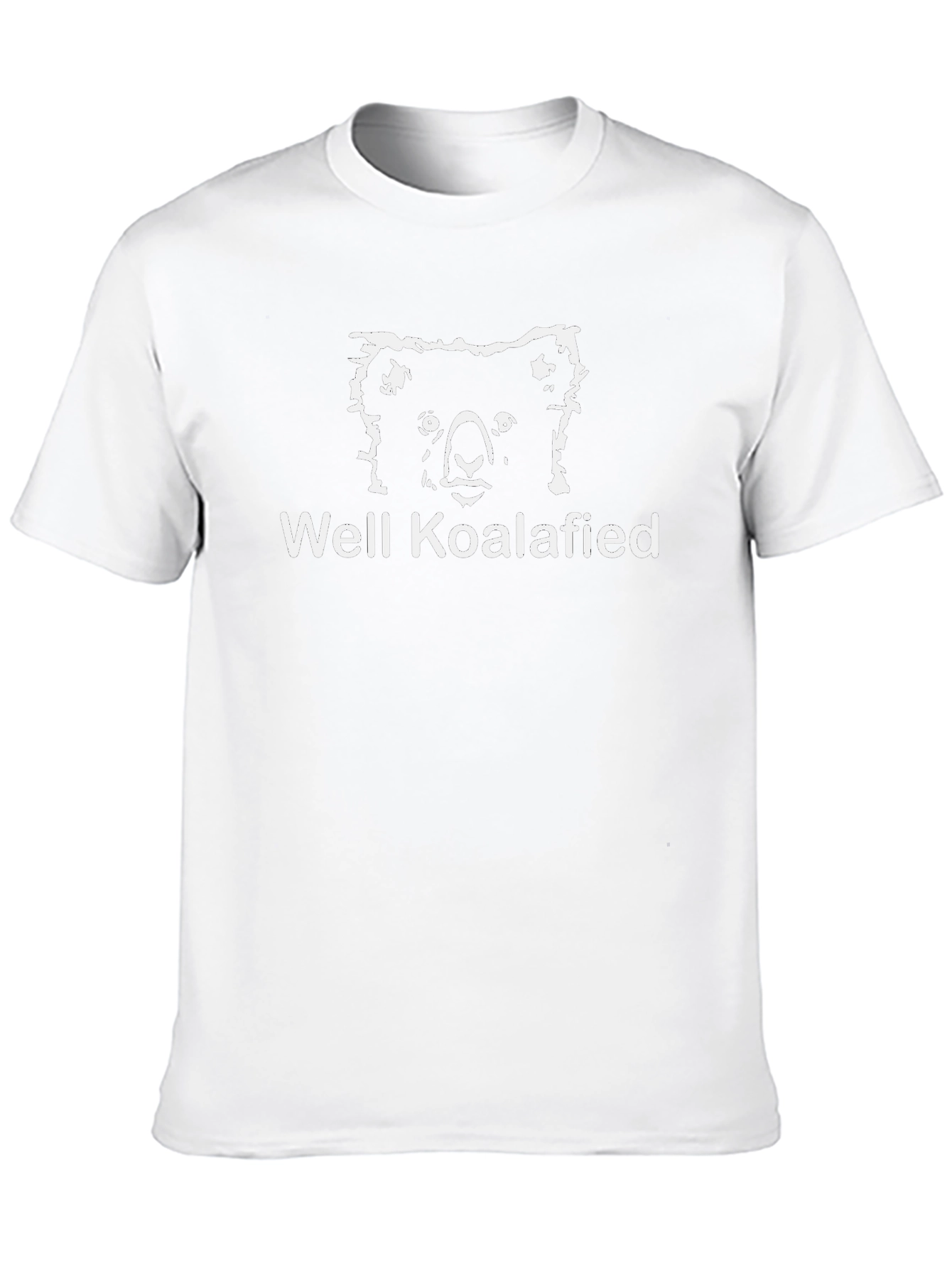 Well Koalafied Graphic Tee - Black Cotton T-Shirt