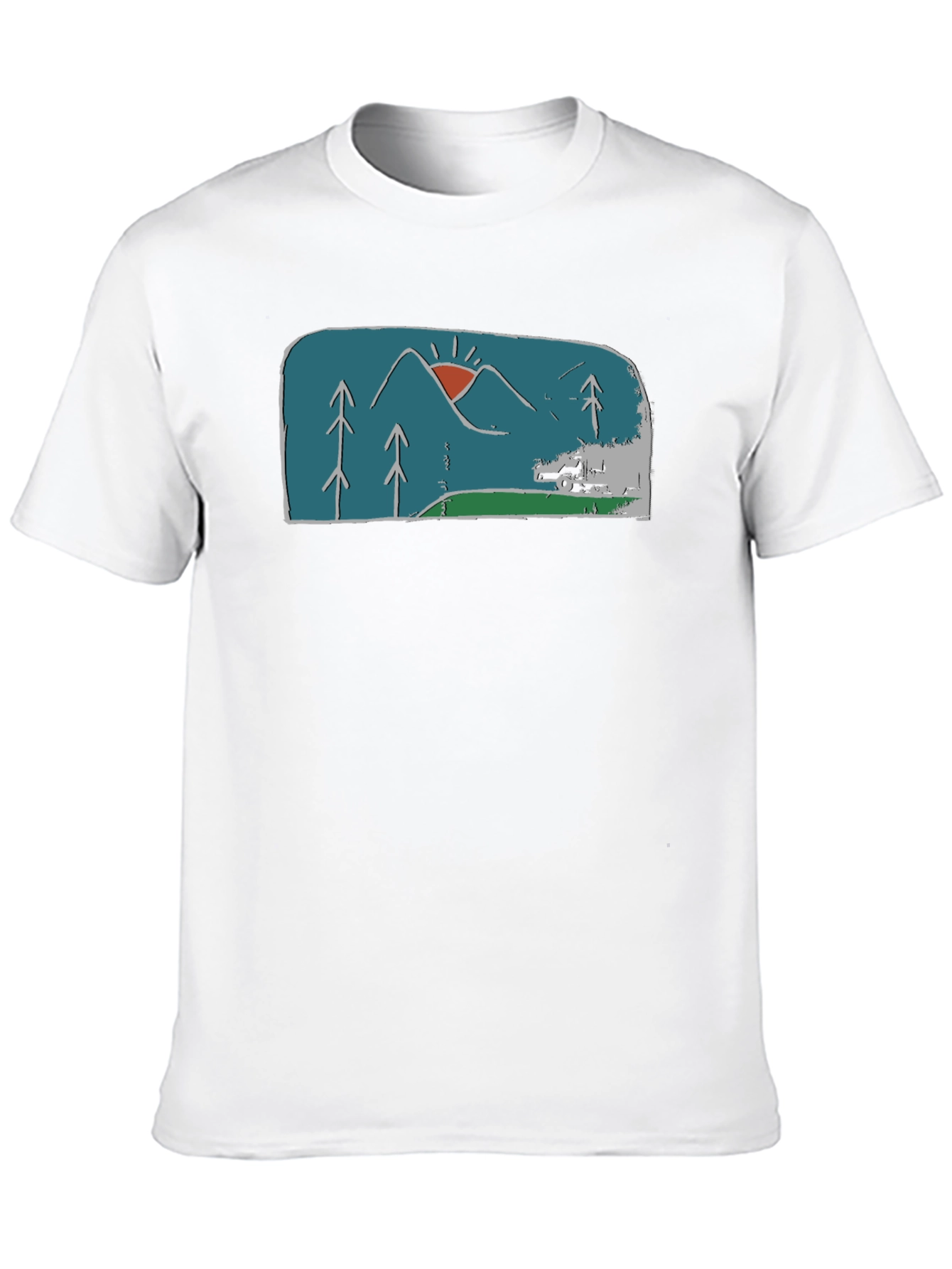 Outdoor Adventure Graphic T-Shirt