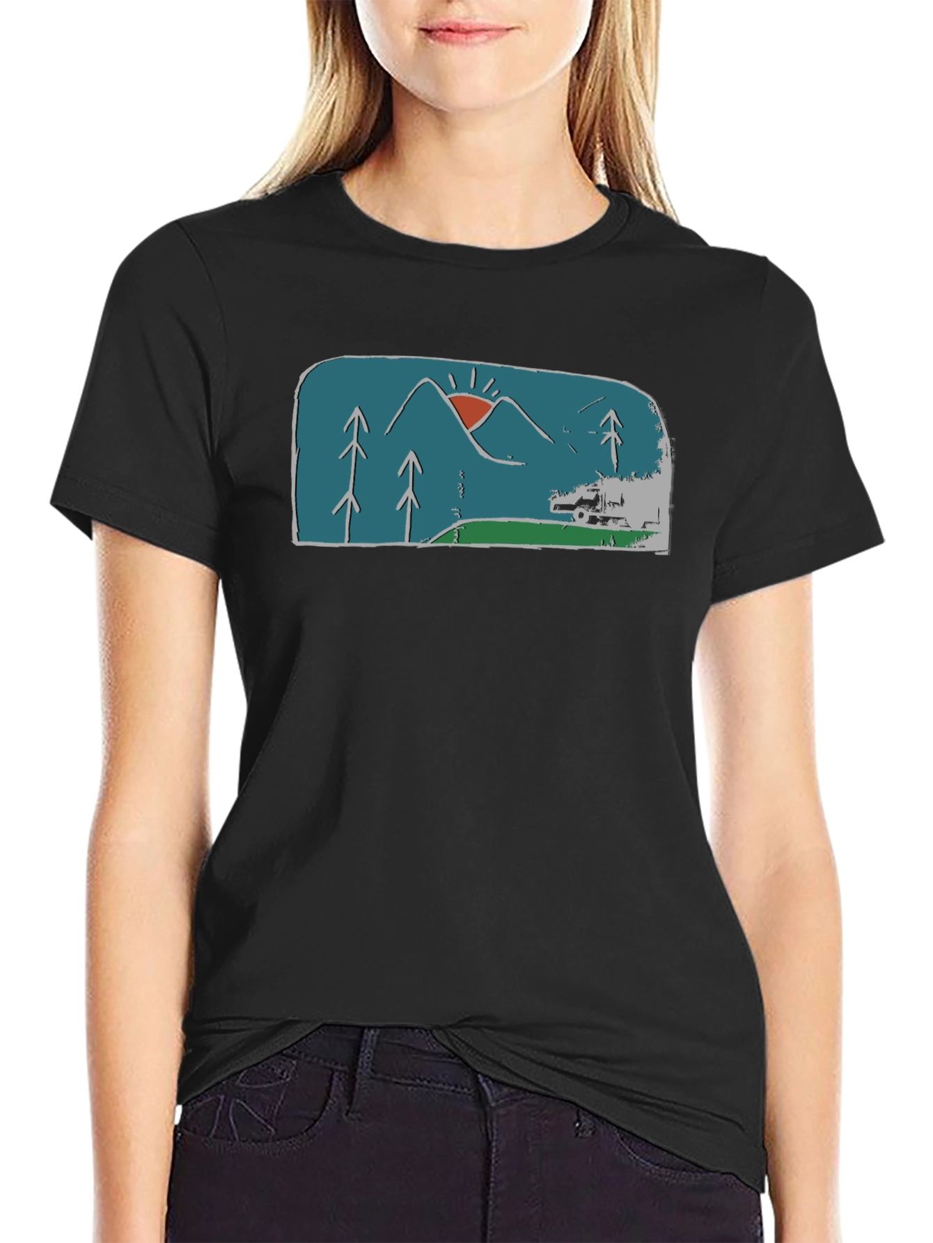Outdoor Adventure Graphic T-Shirt