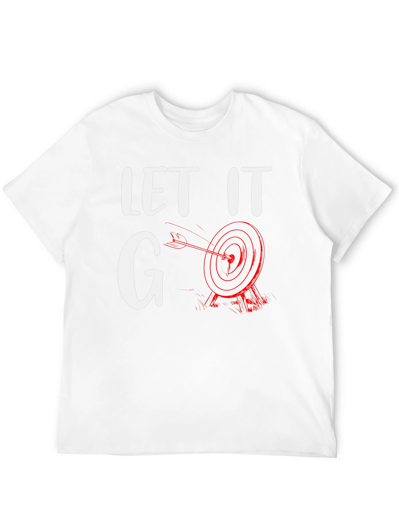 Let It Go Target T-Shirt - Funny Archery Tee