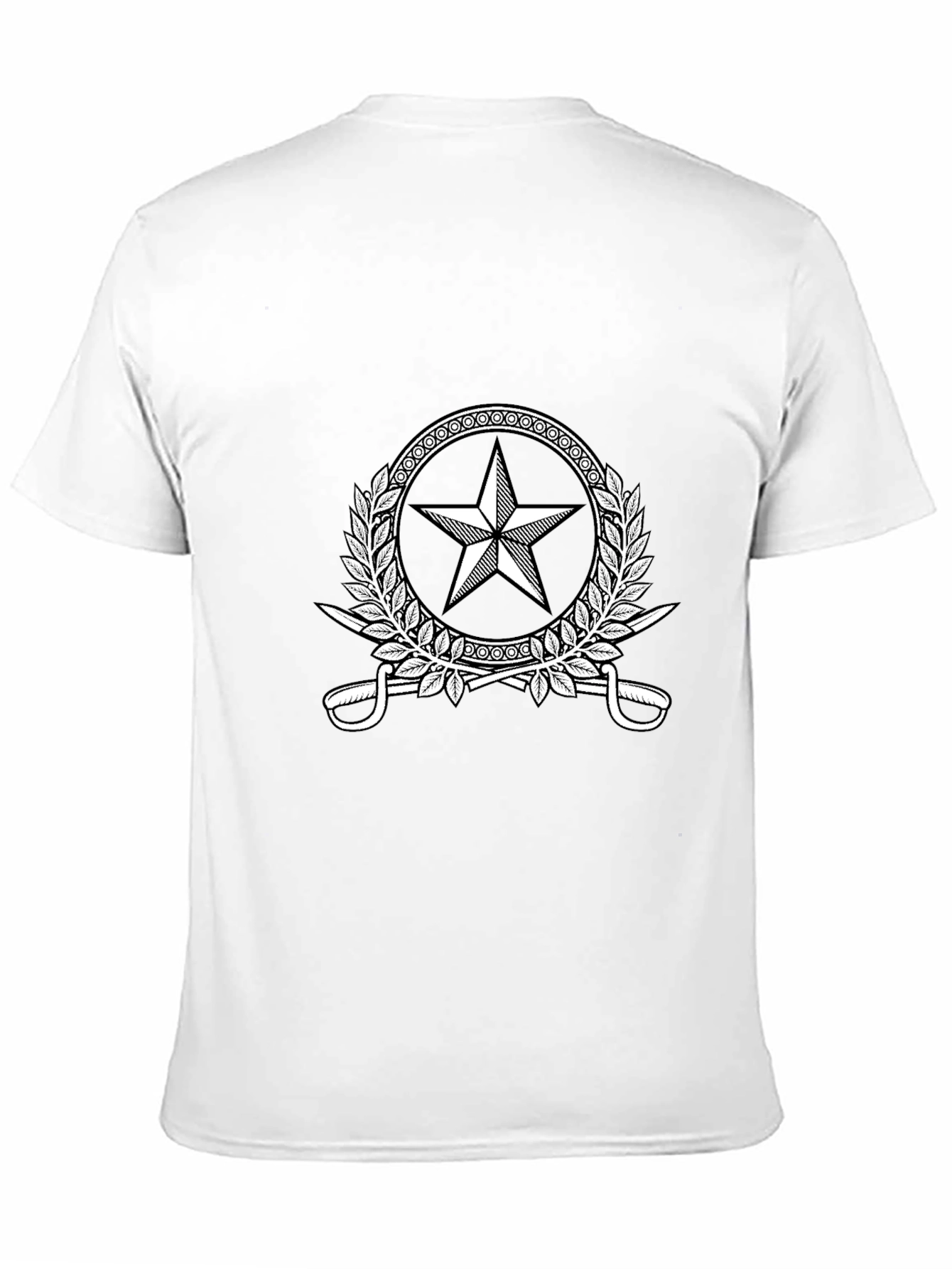 Star & Sword Graphic Tee - Black