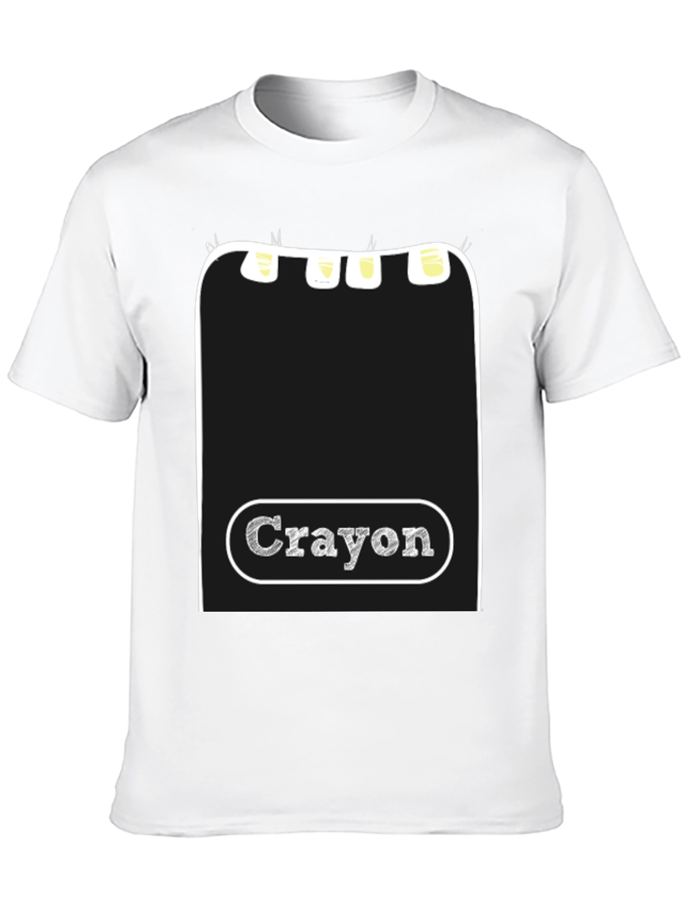 Crayon Box Graphic Tee - Creative Art Shirt