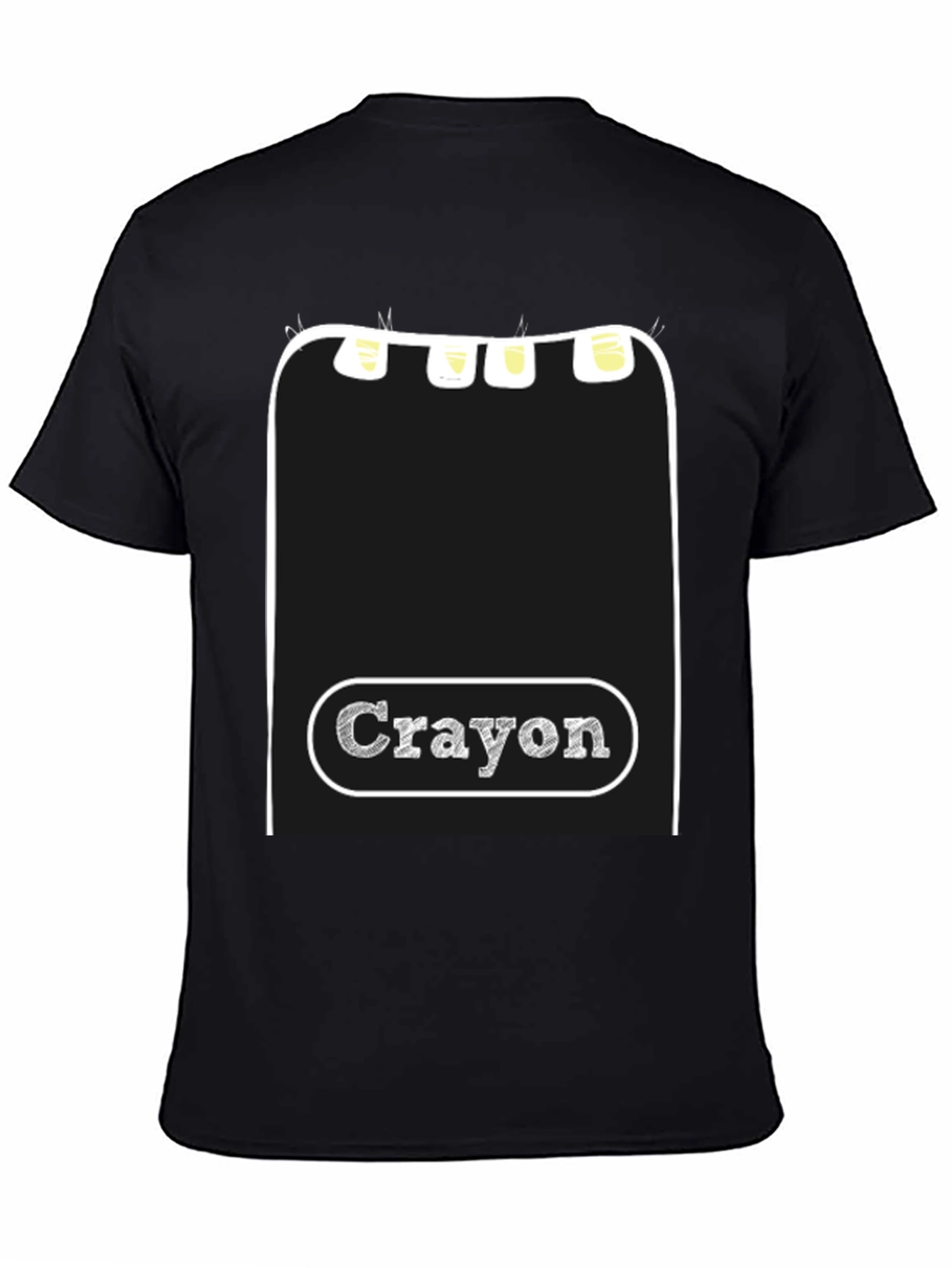 Crayon Box Graphic Tee - Creative Art Shirt