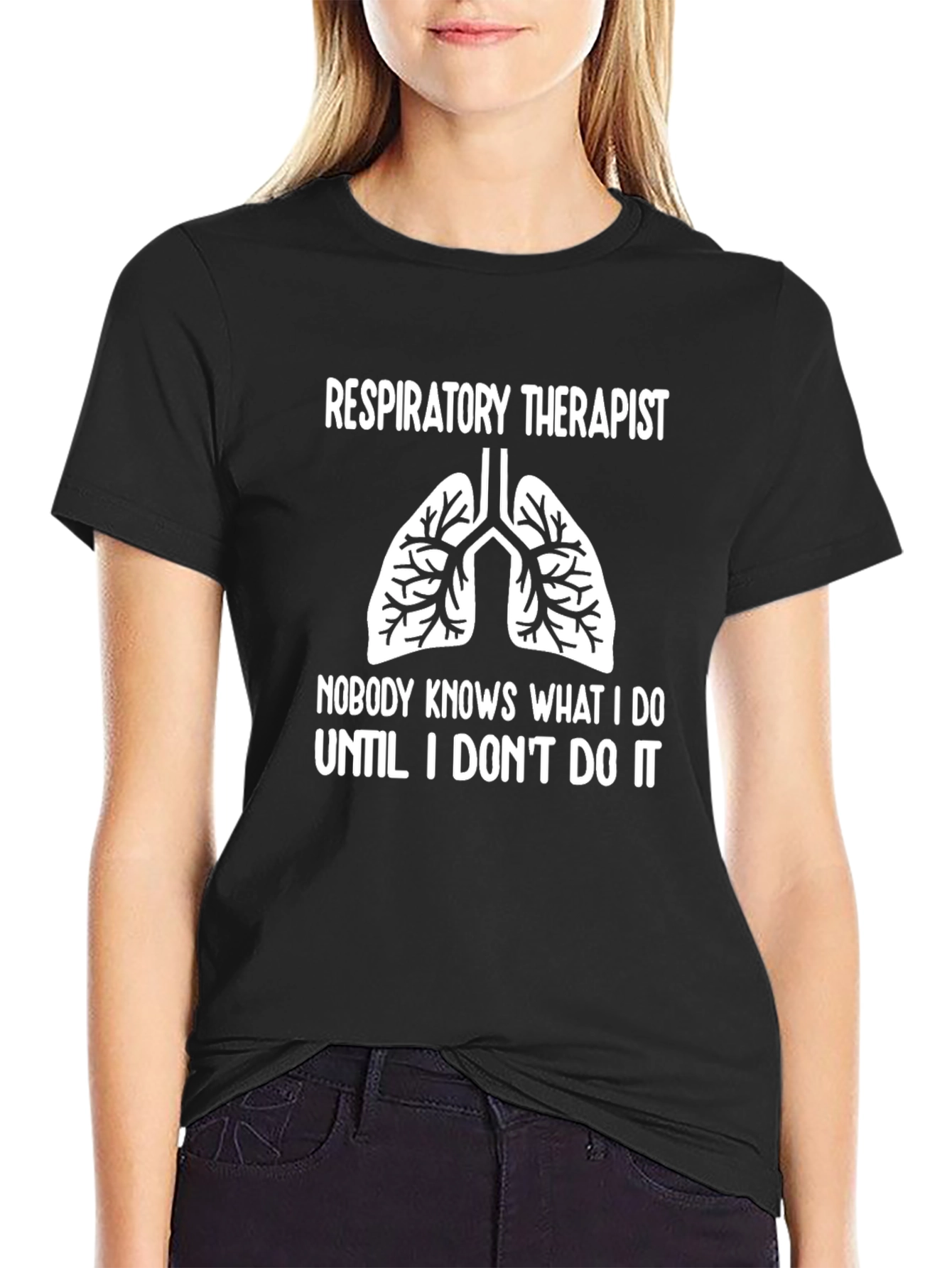 Respiratory Therapist T-Shirt - Funny Lung Graphic Tee