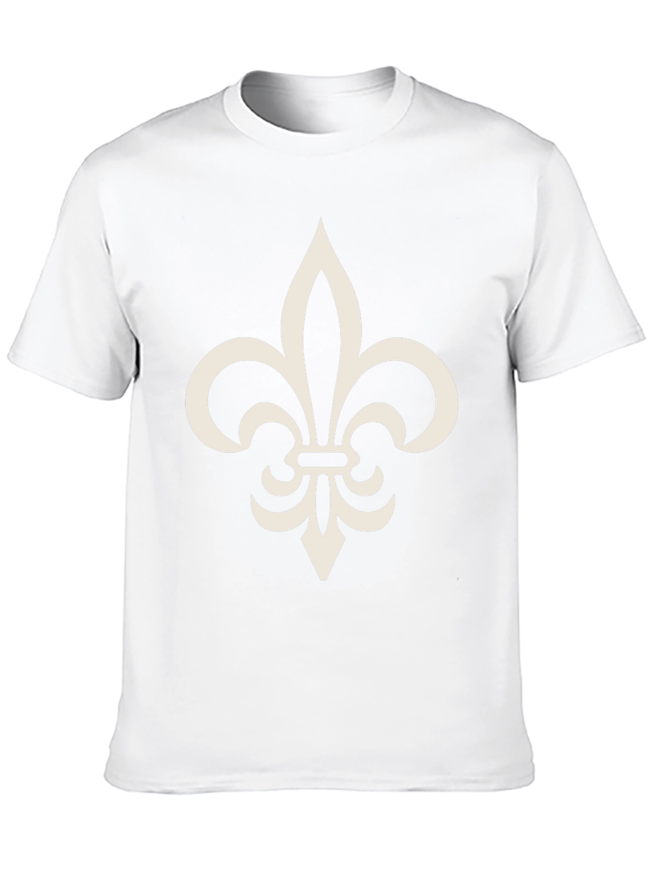Fleur-de-lis Graphic Tee - Casual Comfort