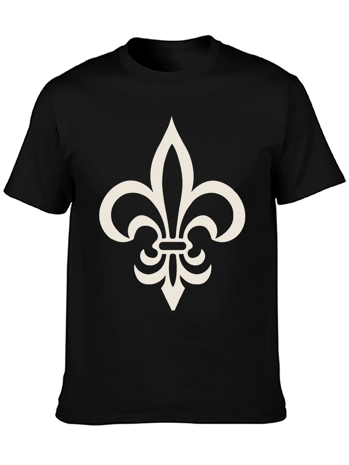 Fleur-de-lis Graphic Tee - Casual Comfort