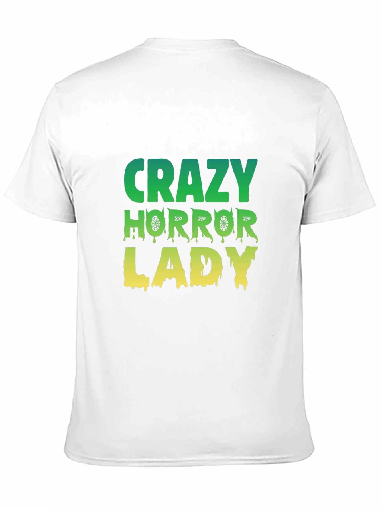 Crazy Horror Lady Graphic T-Shirt