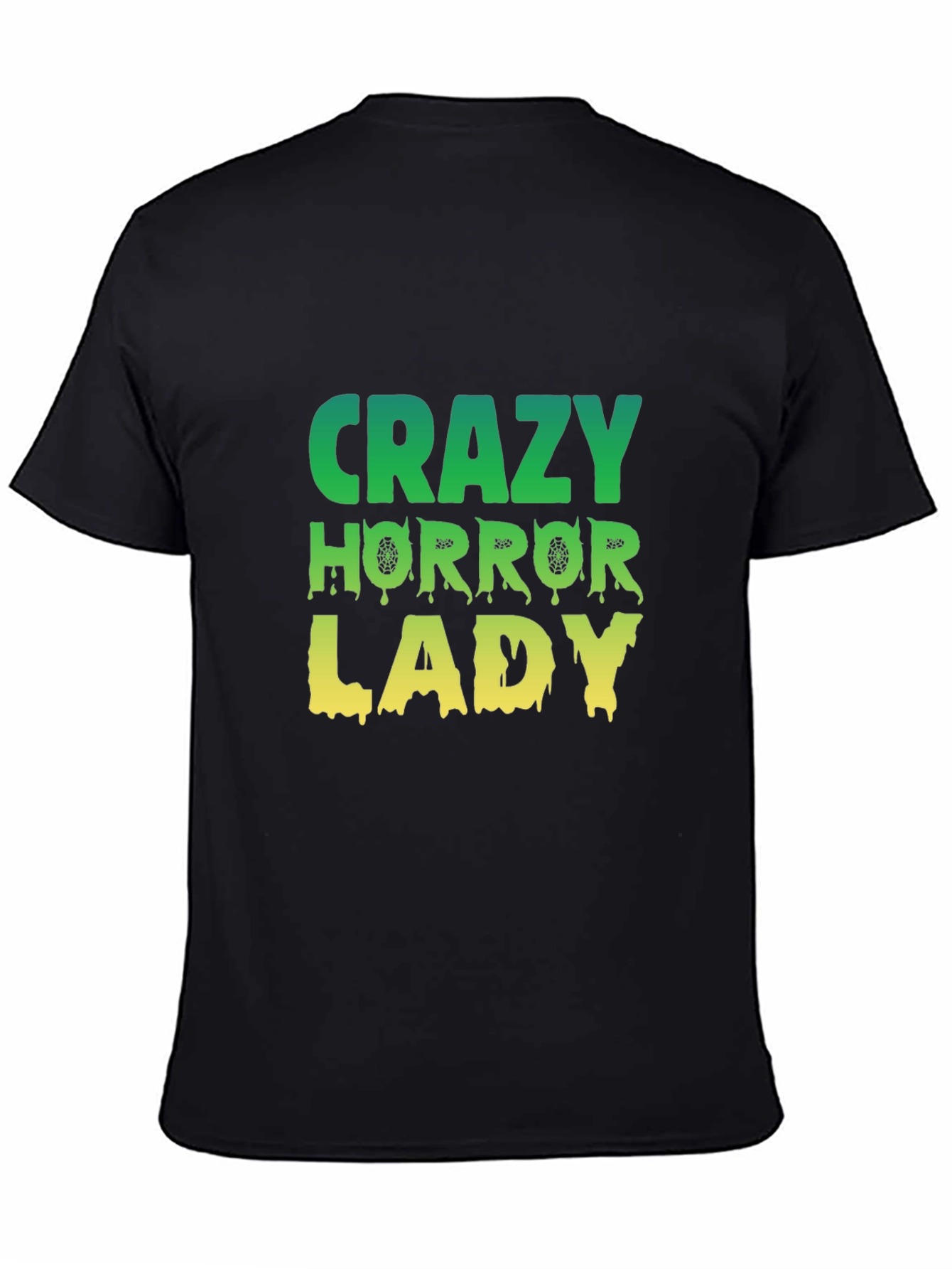 Crazy Horror Lady Graphic T-Shirt