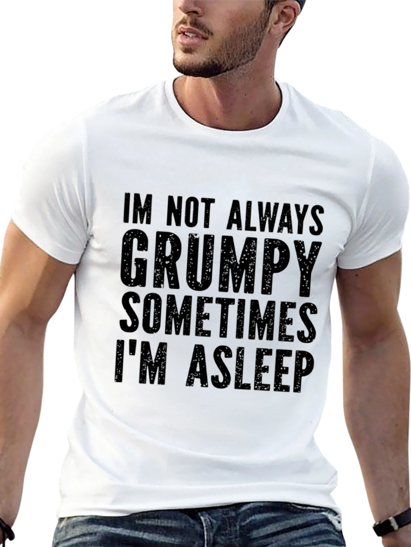 Grumpy Sleep T-Shirt - Funny Graphic Tee