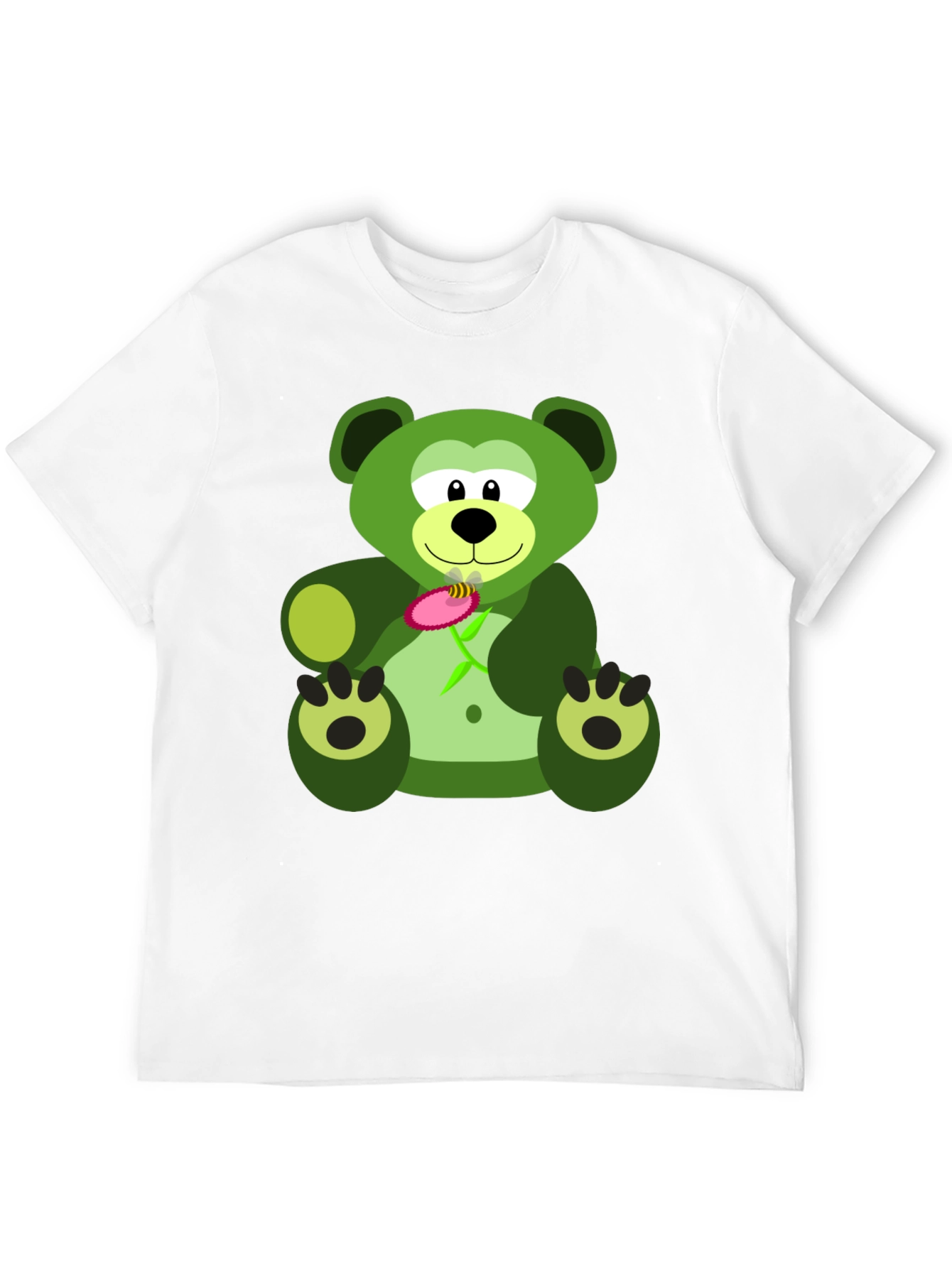 Green Bear Graphic Tee