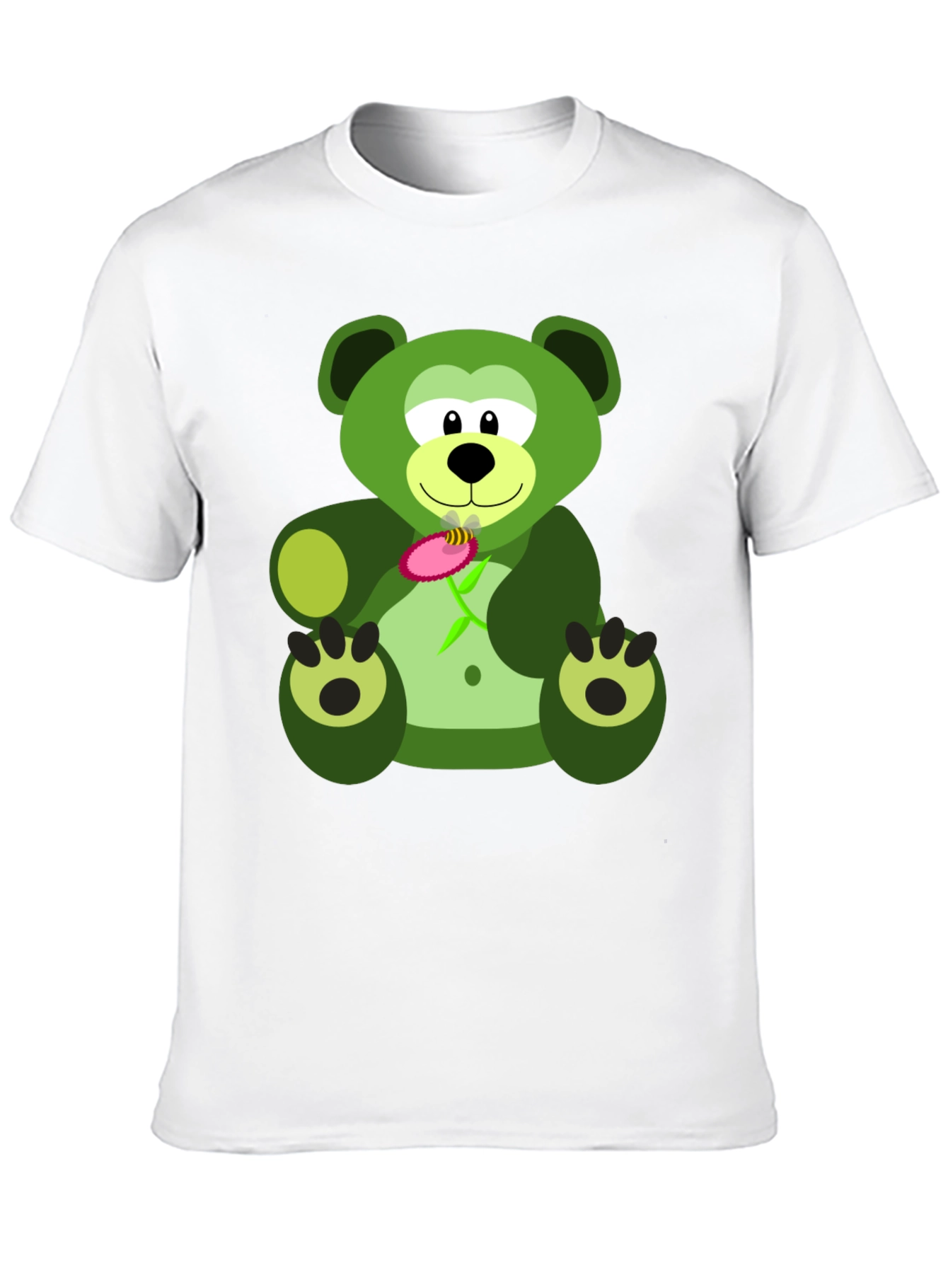 Green Bear Graphic Tee