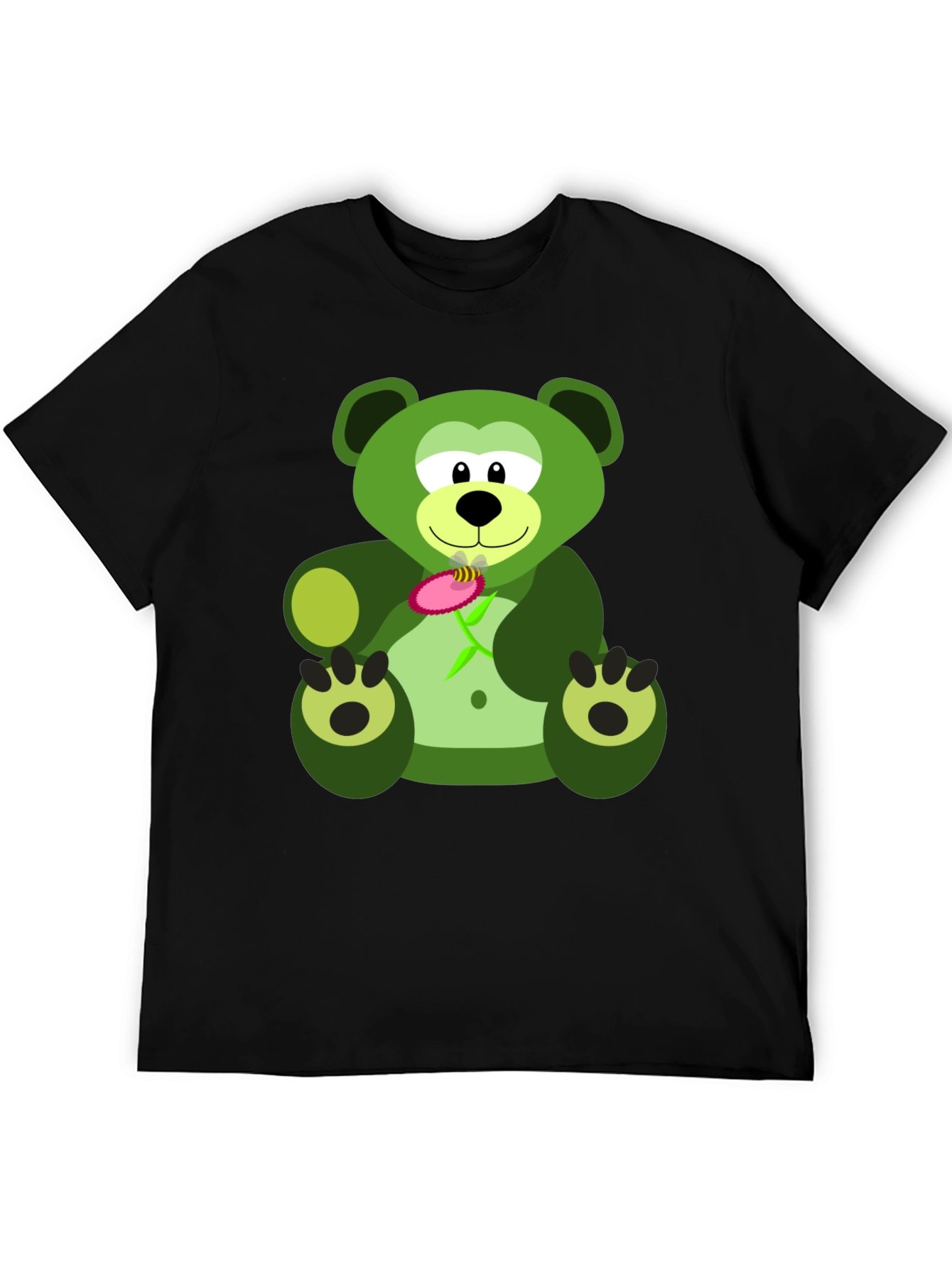 Green Bear Graphic Tee