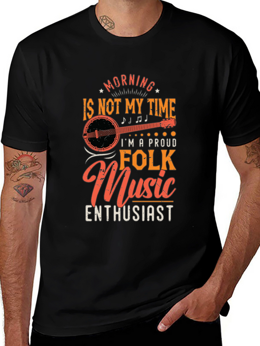 Folk Music Enthusiast T-Shirt