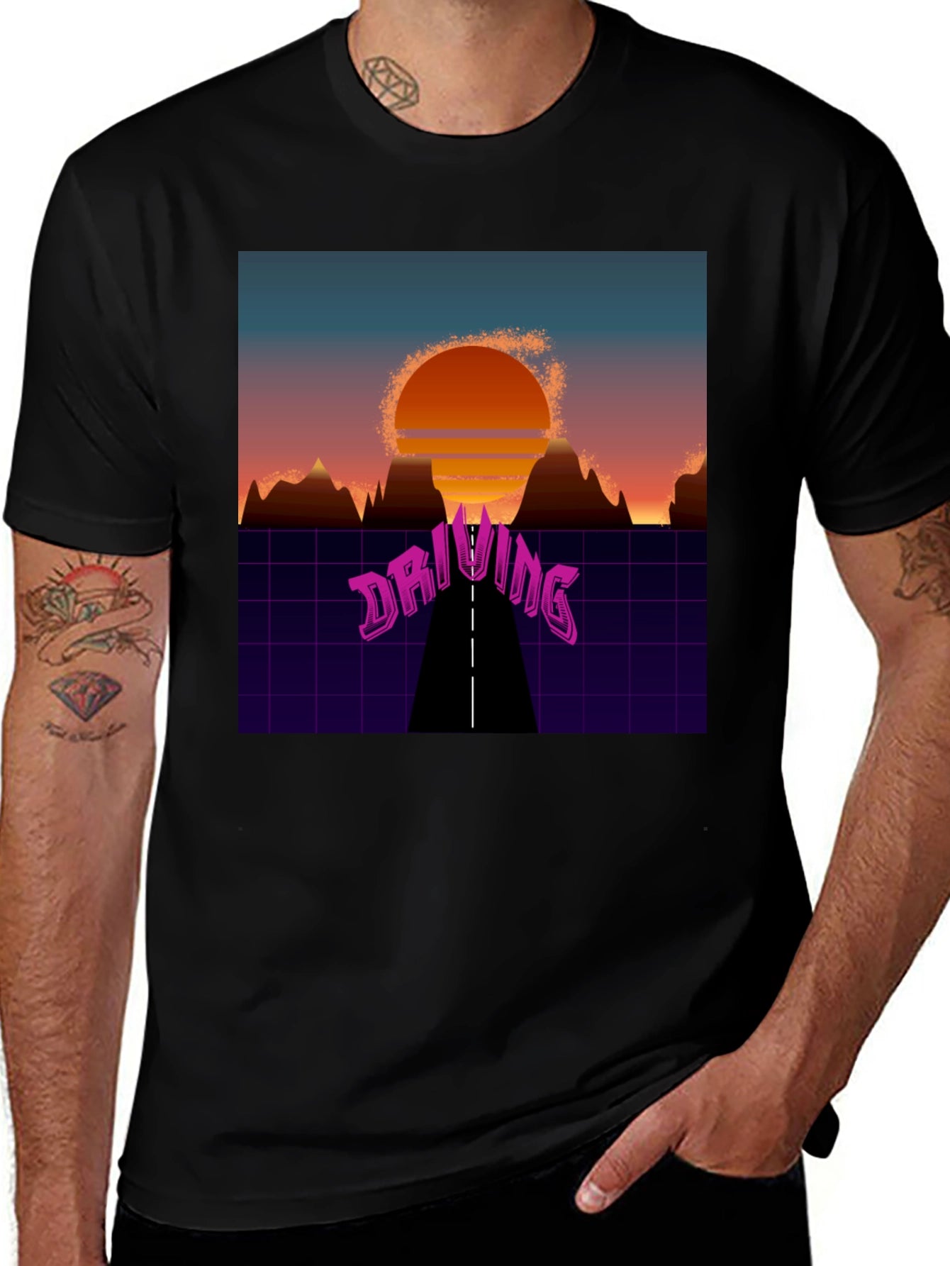 Driving Aesthetic Graphic Tee