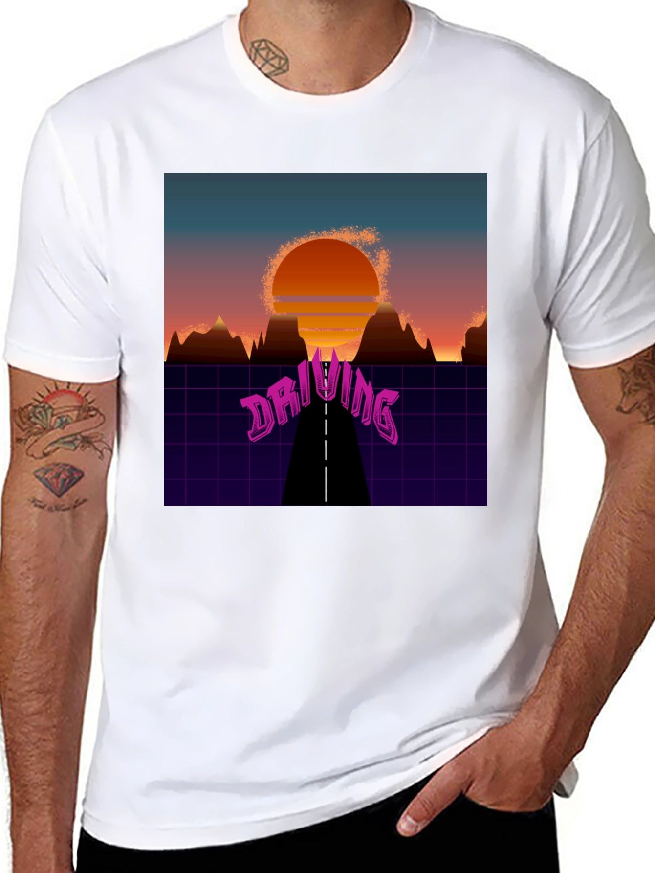 Driving Aesthetic Graphic Tee