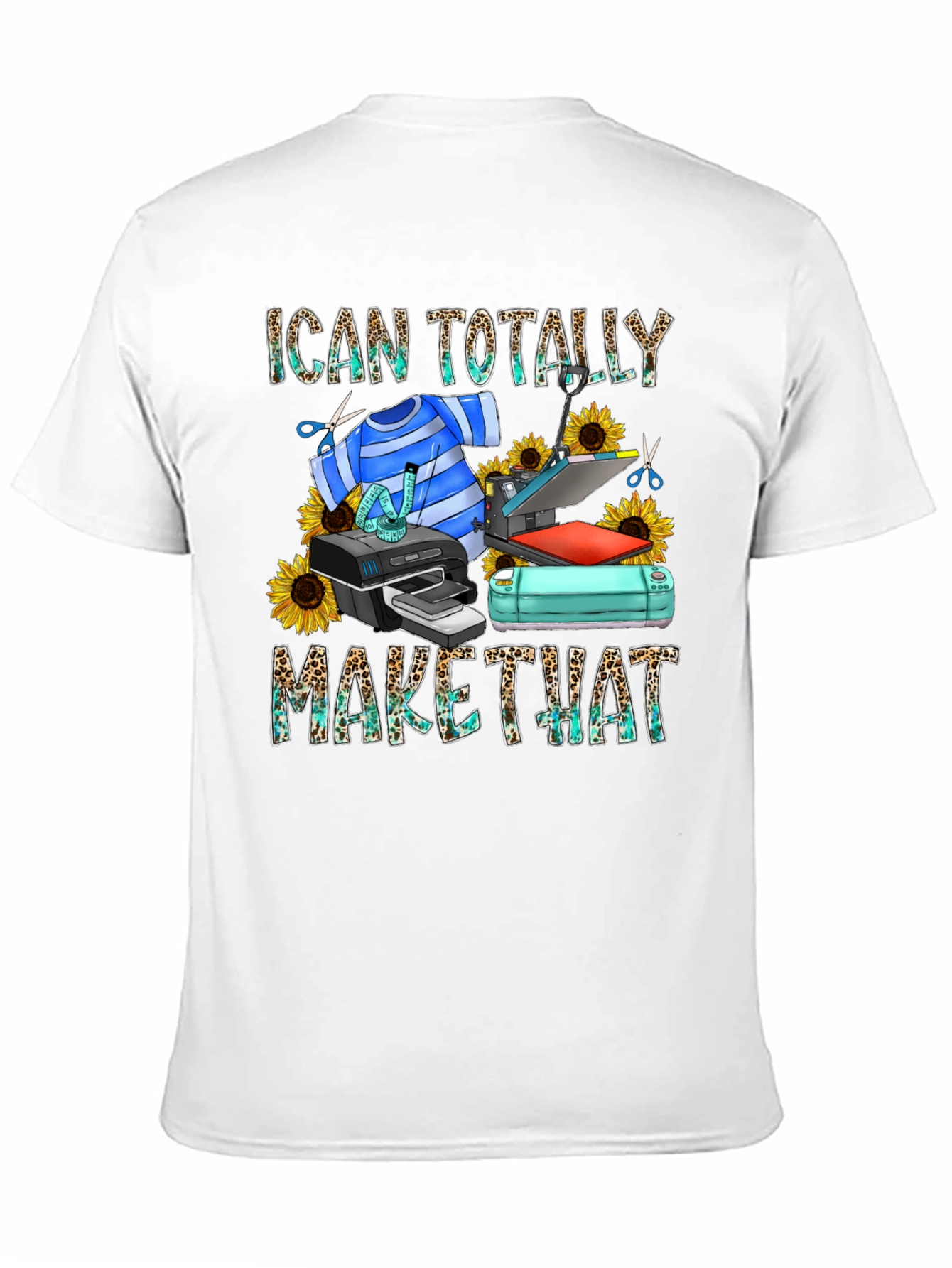 I Can Totally Make That Black Graphic Tee