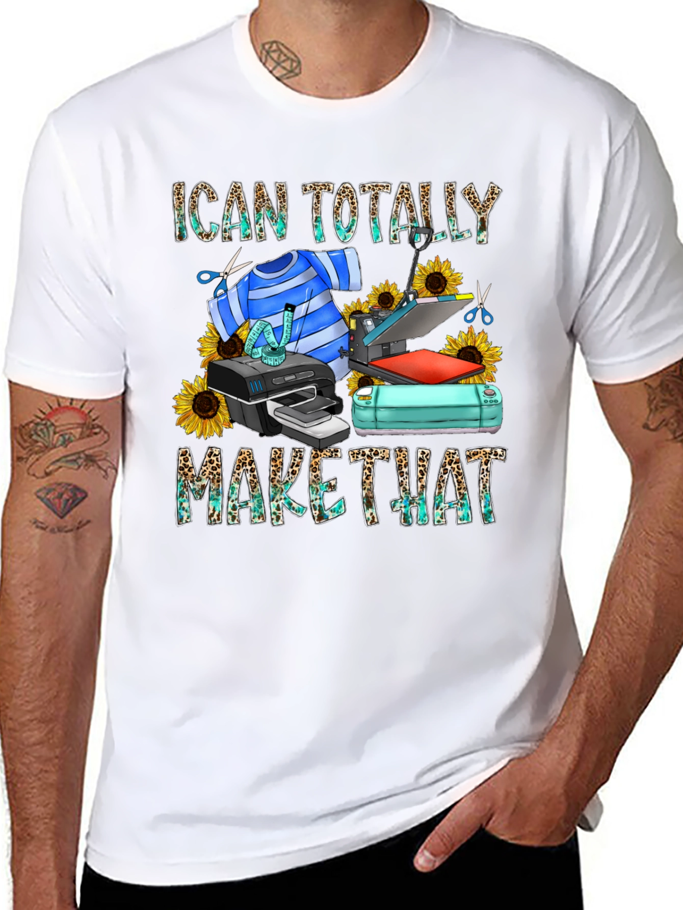 I Can Totally Make That Black Graphic Tee