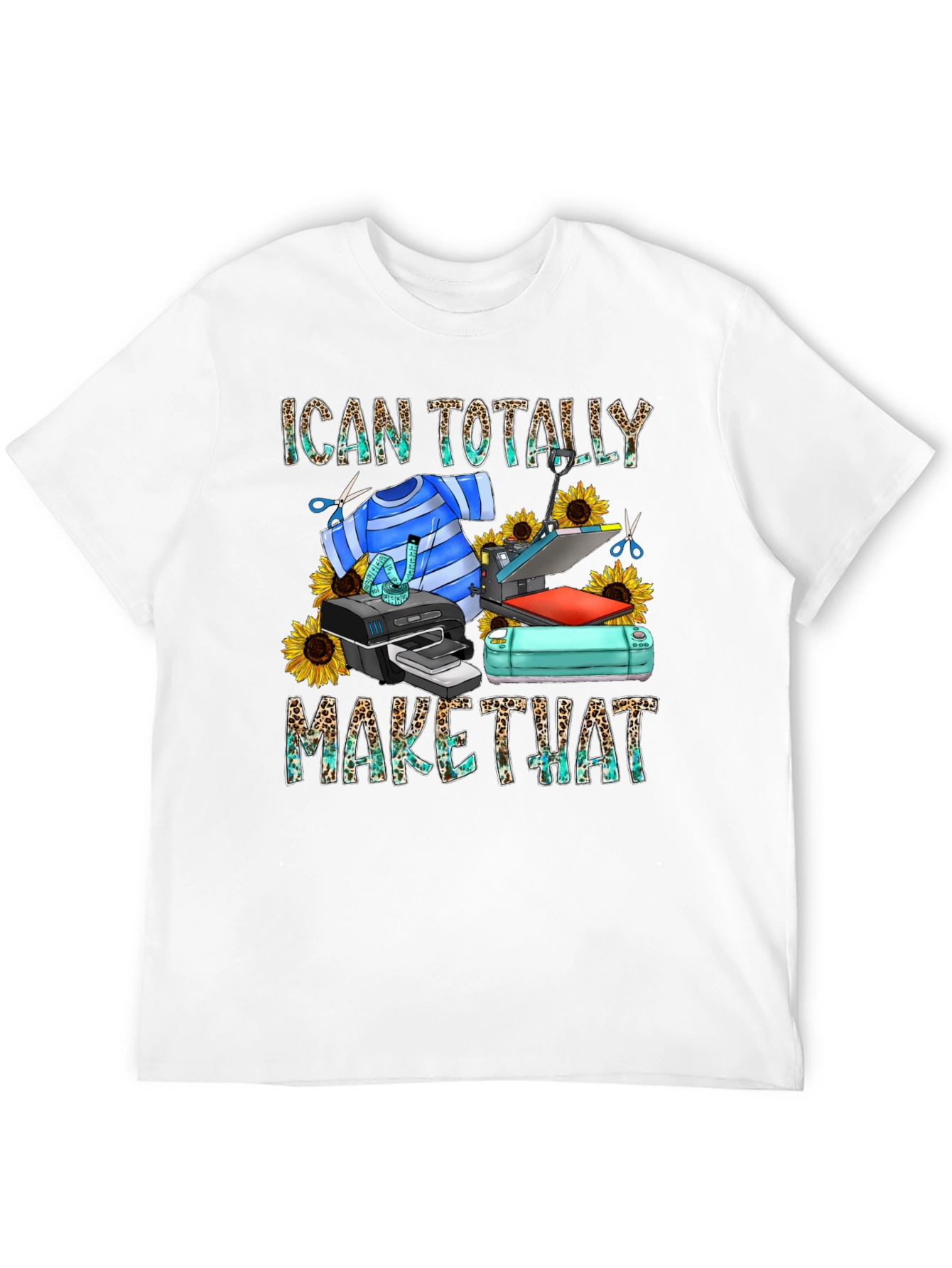 I Can Totally Make That Black Graphic Tee