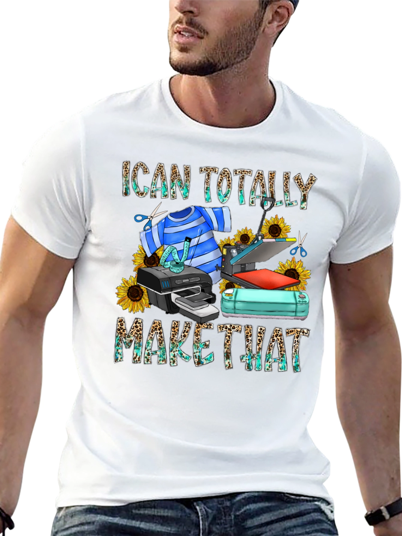 I Can Totally Make That Black Graphic Tee
