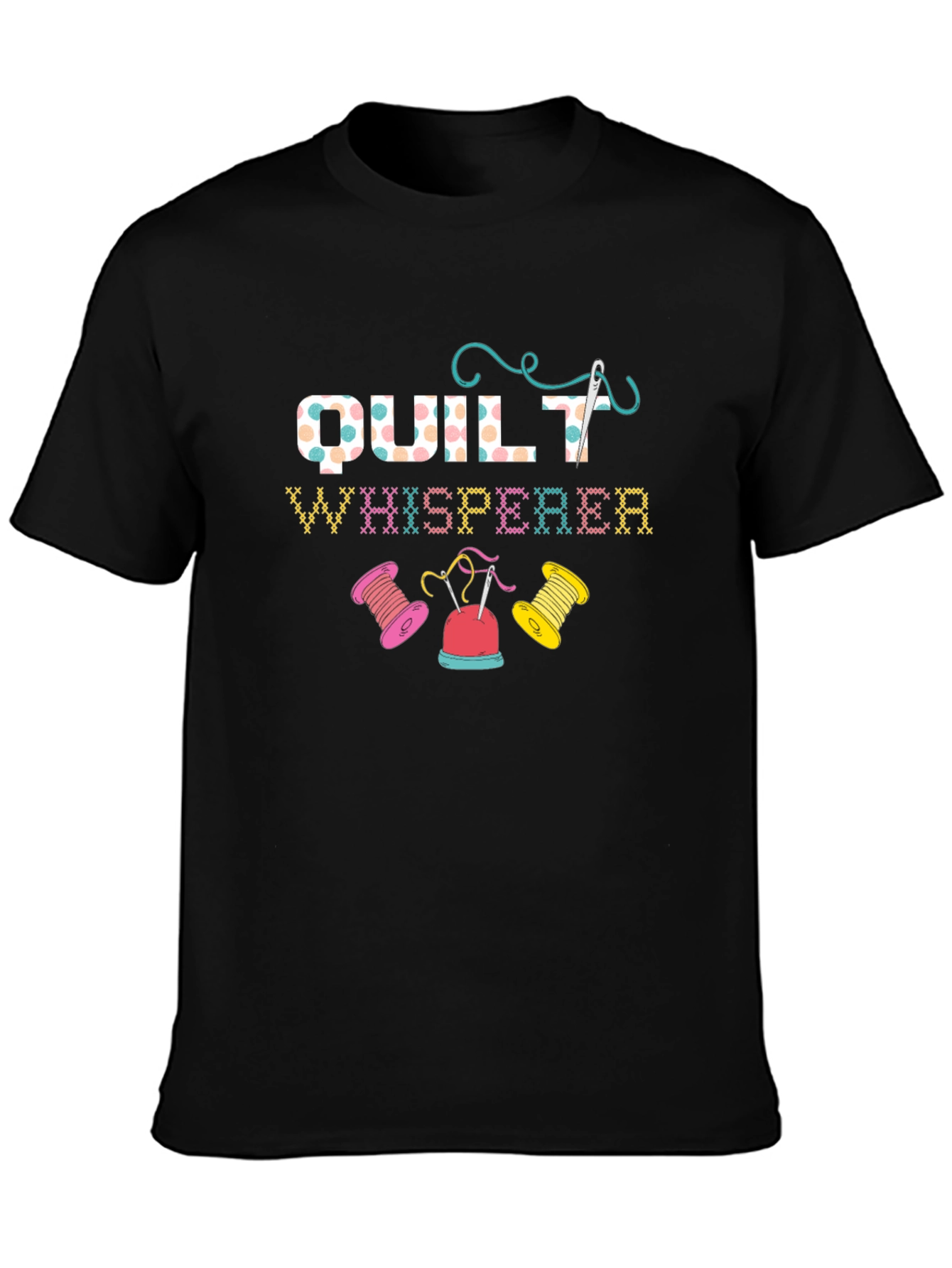 Quilt Whisperer T-Shirt - Quilting Lover Gift
