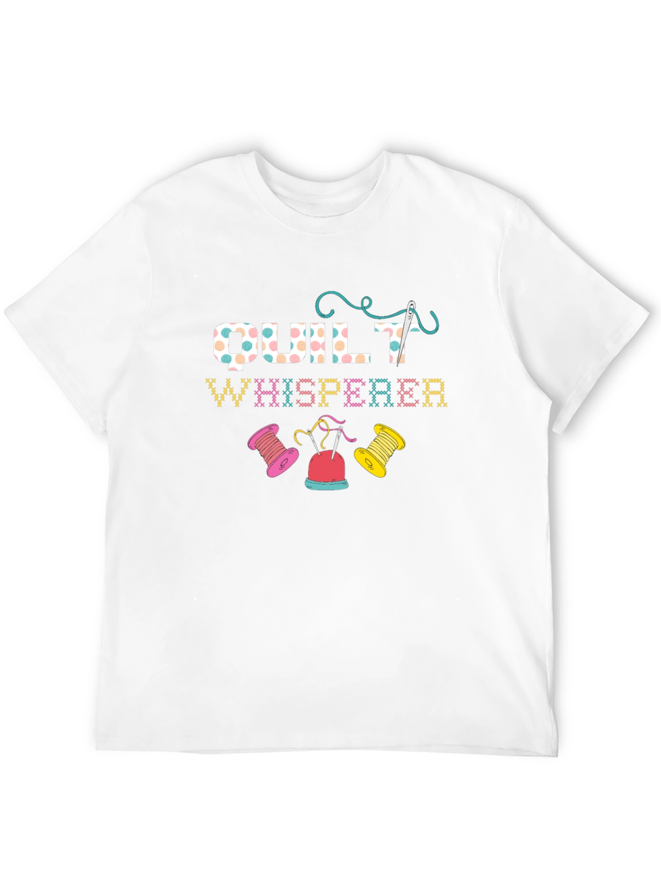 Quilt Whisperer T-Shirt - Quilting Lover Gift