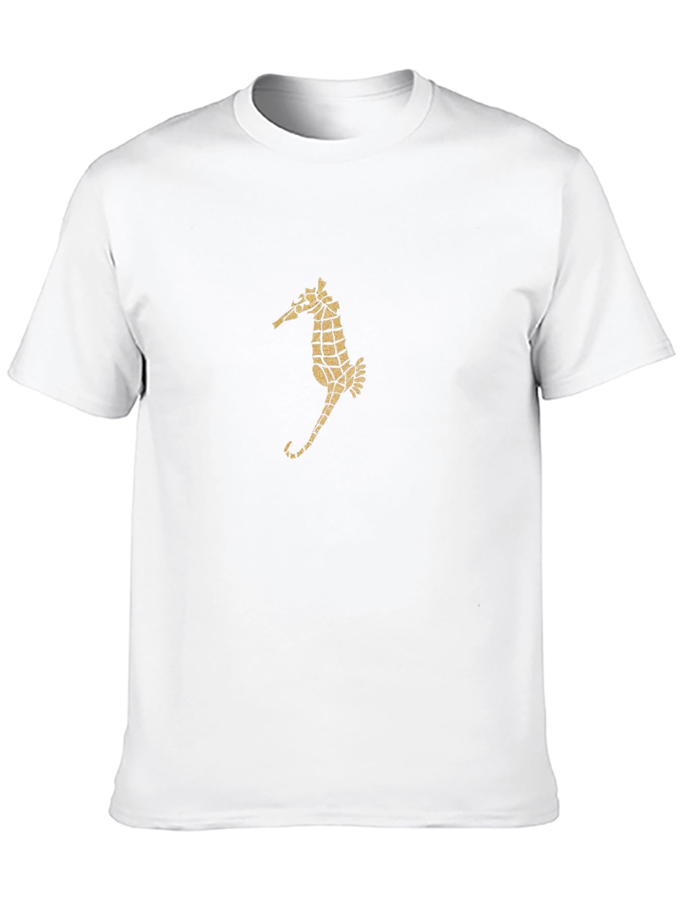 Black Seahorse Graphic Tee