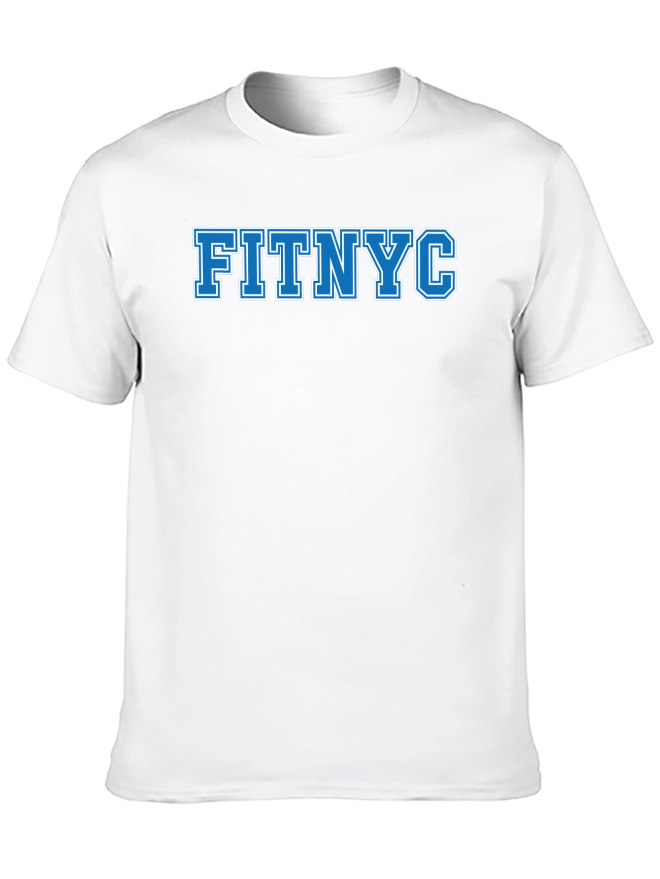 FITNYC Graphic Tee - Black Casual T-Shirt