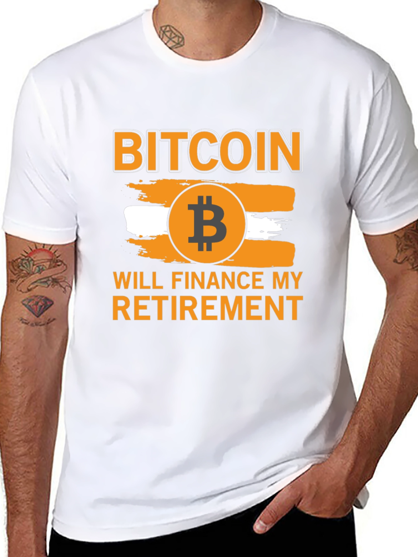 Bitcoin Will Finance My Retirement Graphic Tee