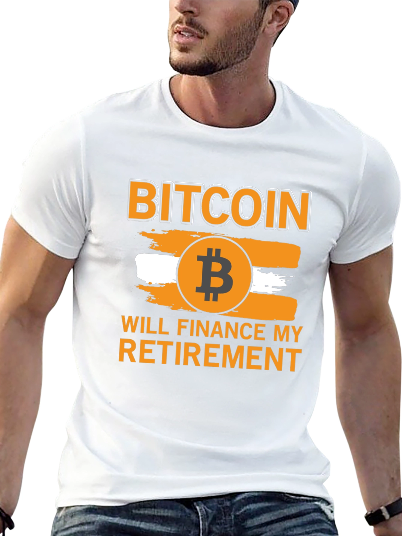 Bitcoin Will Finance My Retirement Graphic Tee