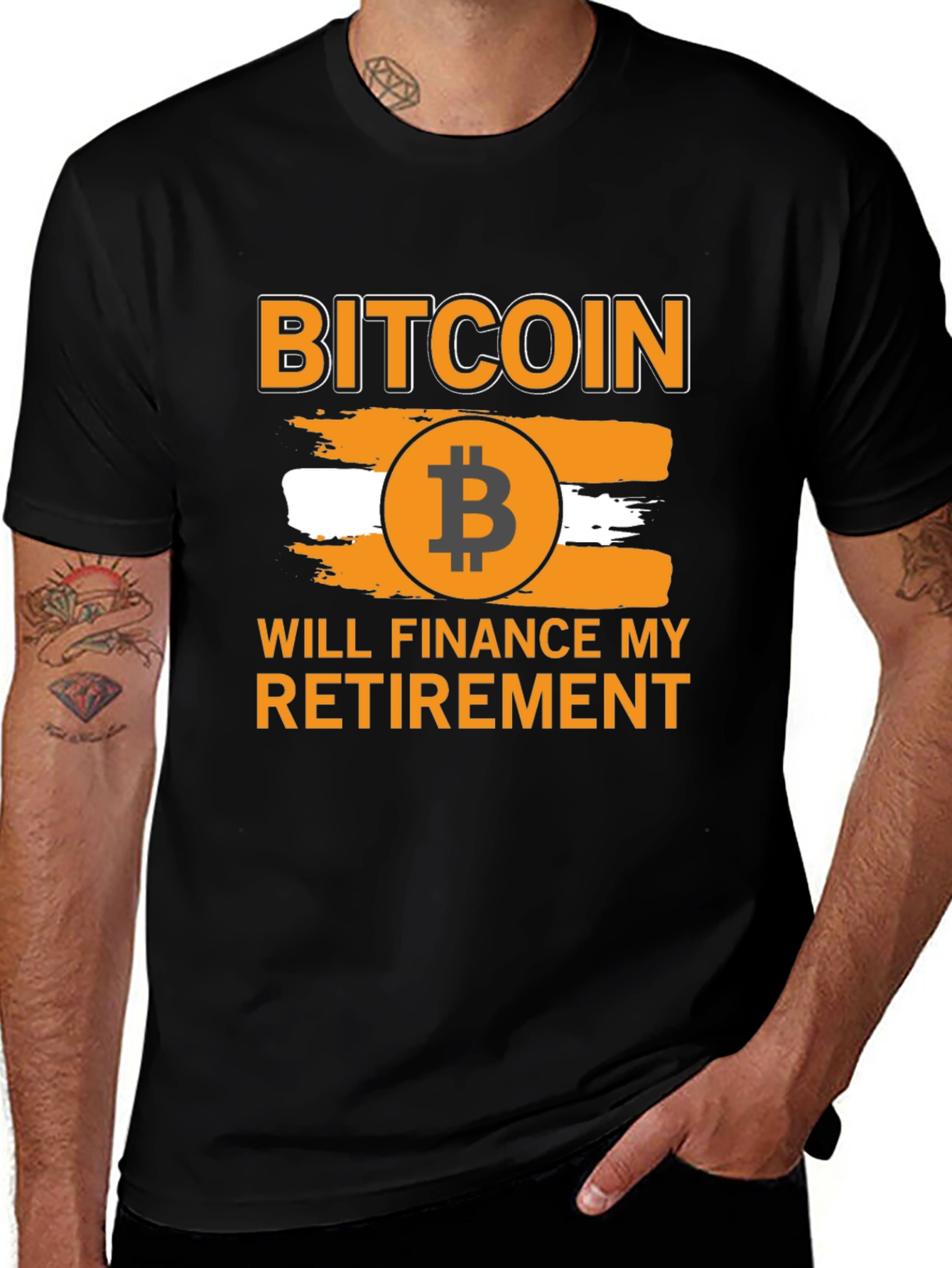 Bitcoin Will Finance My Retirement Graphic Tee