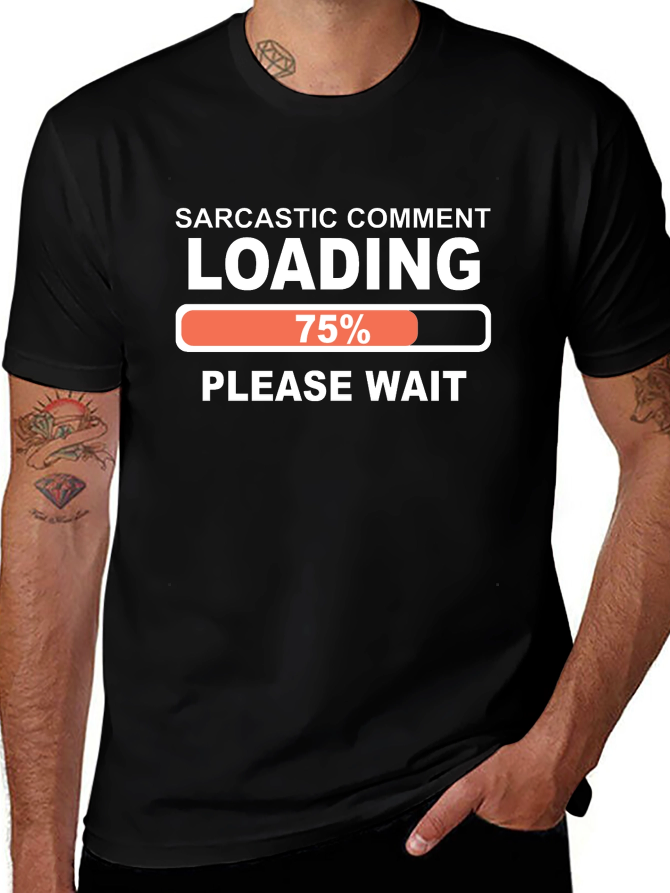 Sarcastic Comment Loading Funny T-Shirt